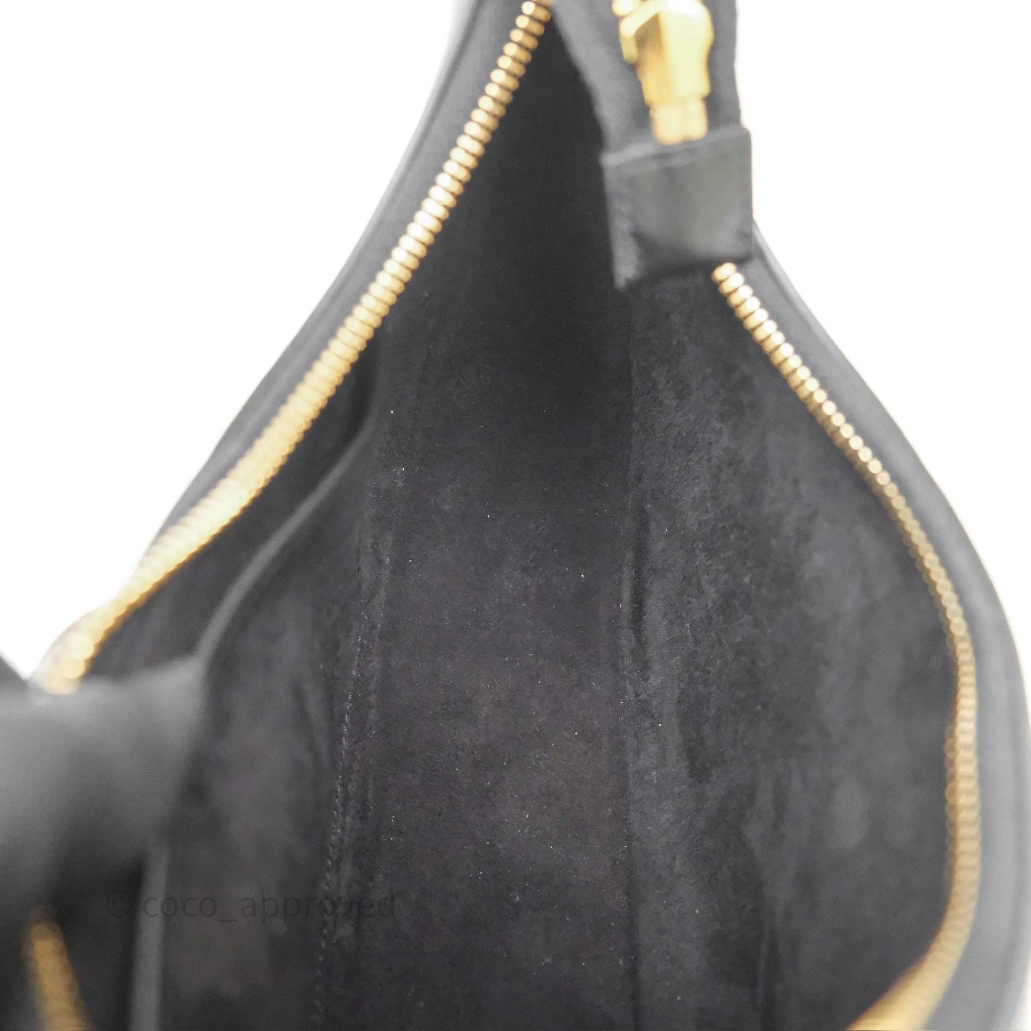 Celine Medium Ava Triomphe Bag Black Smooth Calfskin