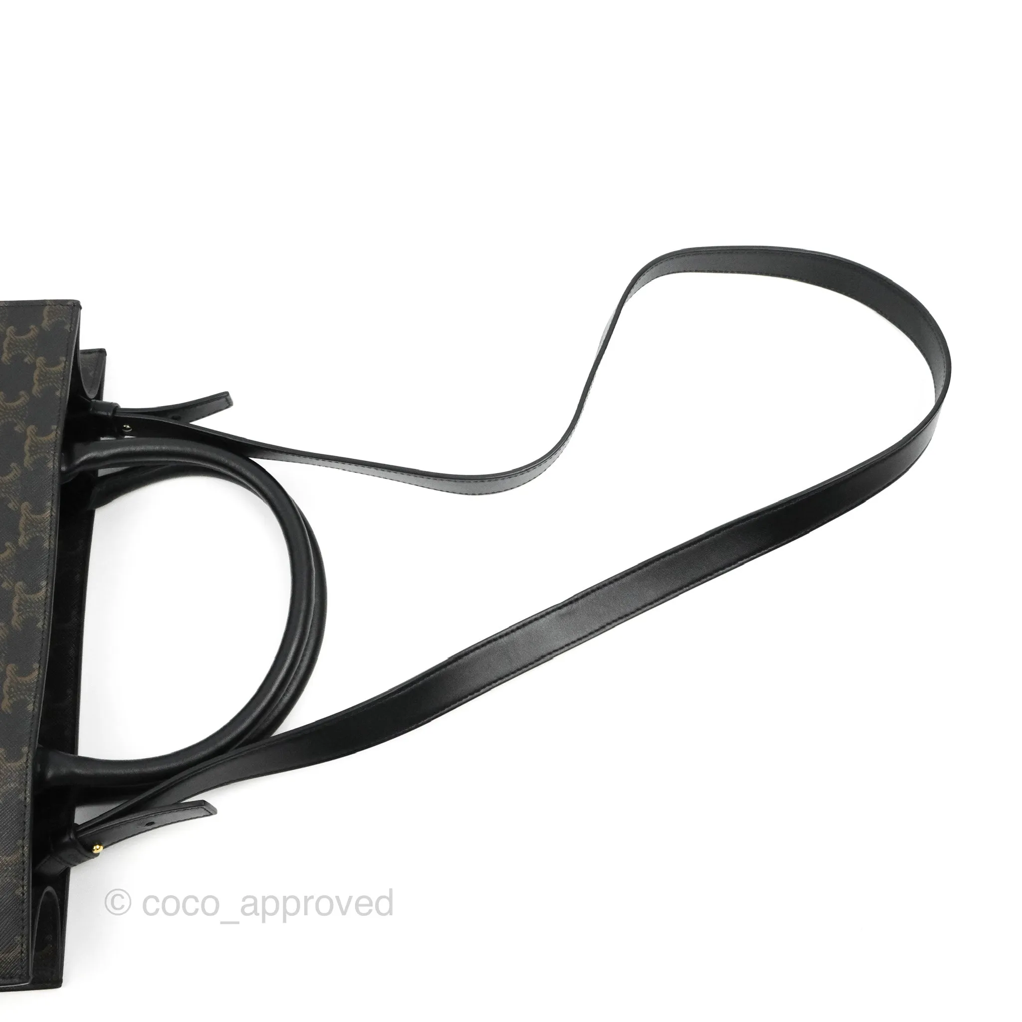 Celine Medium Cabas Vertical Tote Triomphe