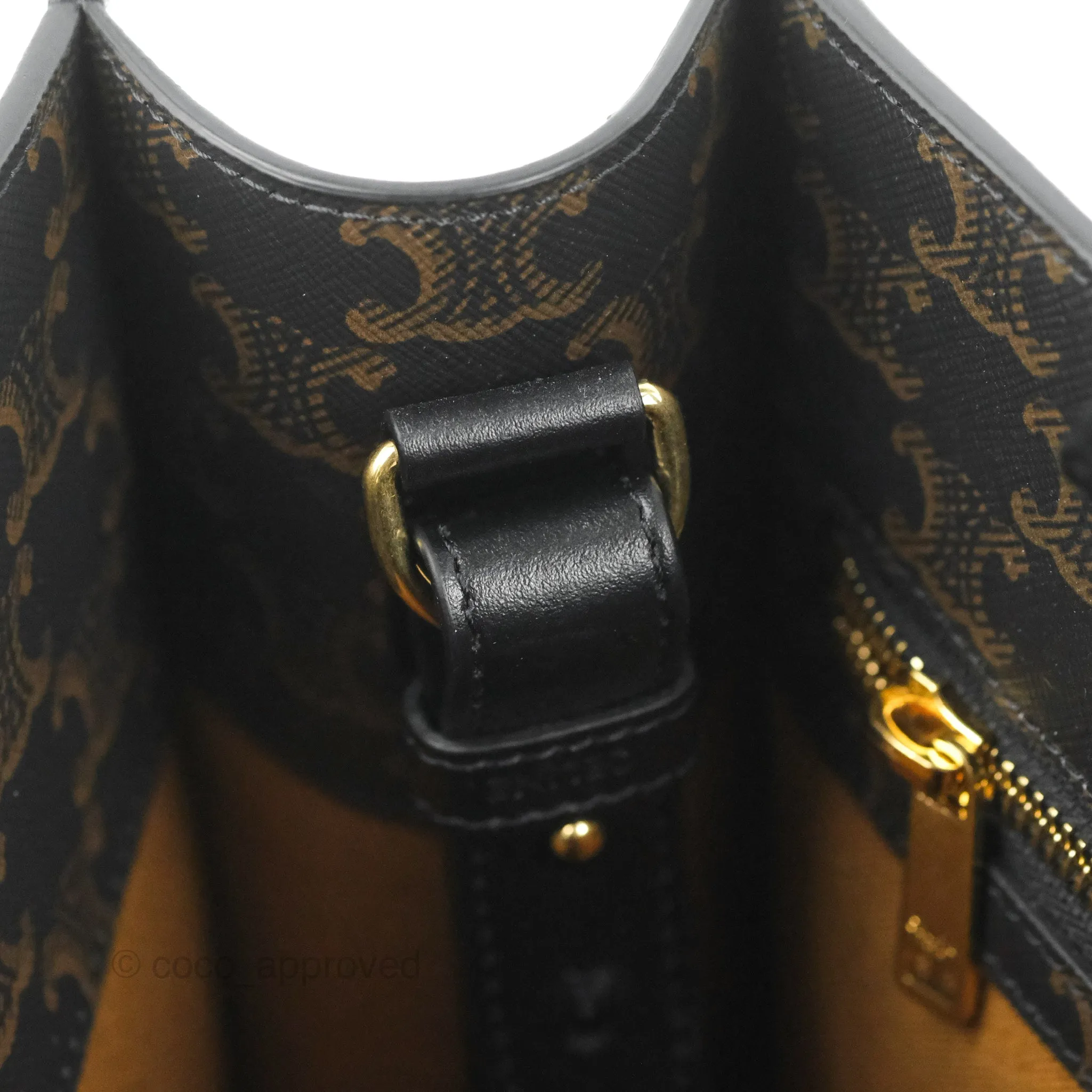 Celine Medium Cabas Vertical Tote Triomphe