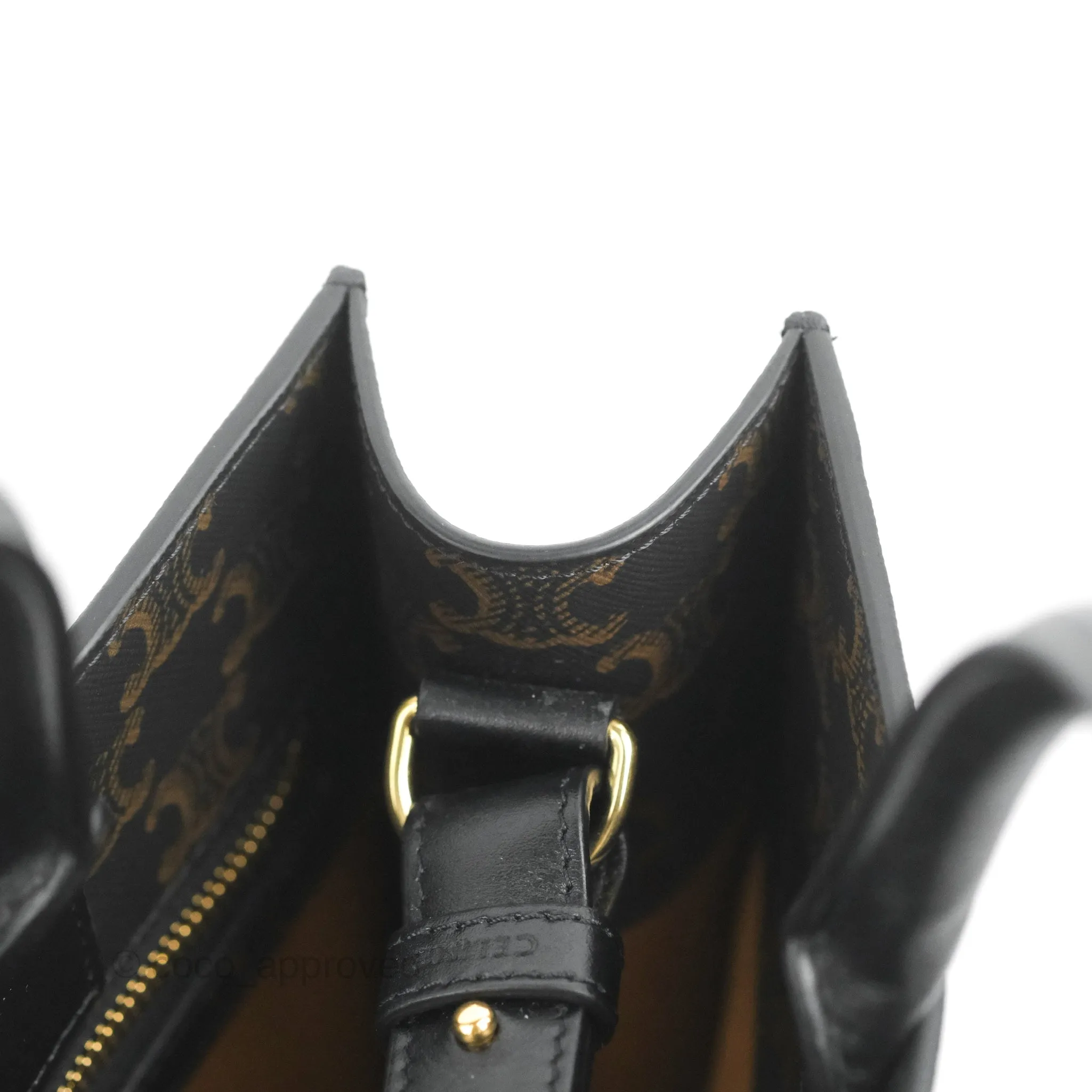 Celine Medium Cabas Vertical Tote Triomphe