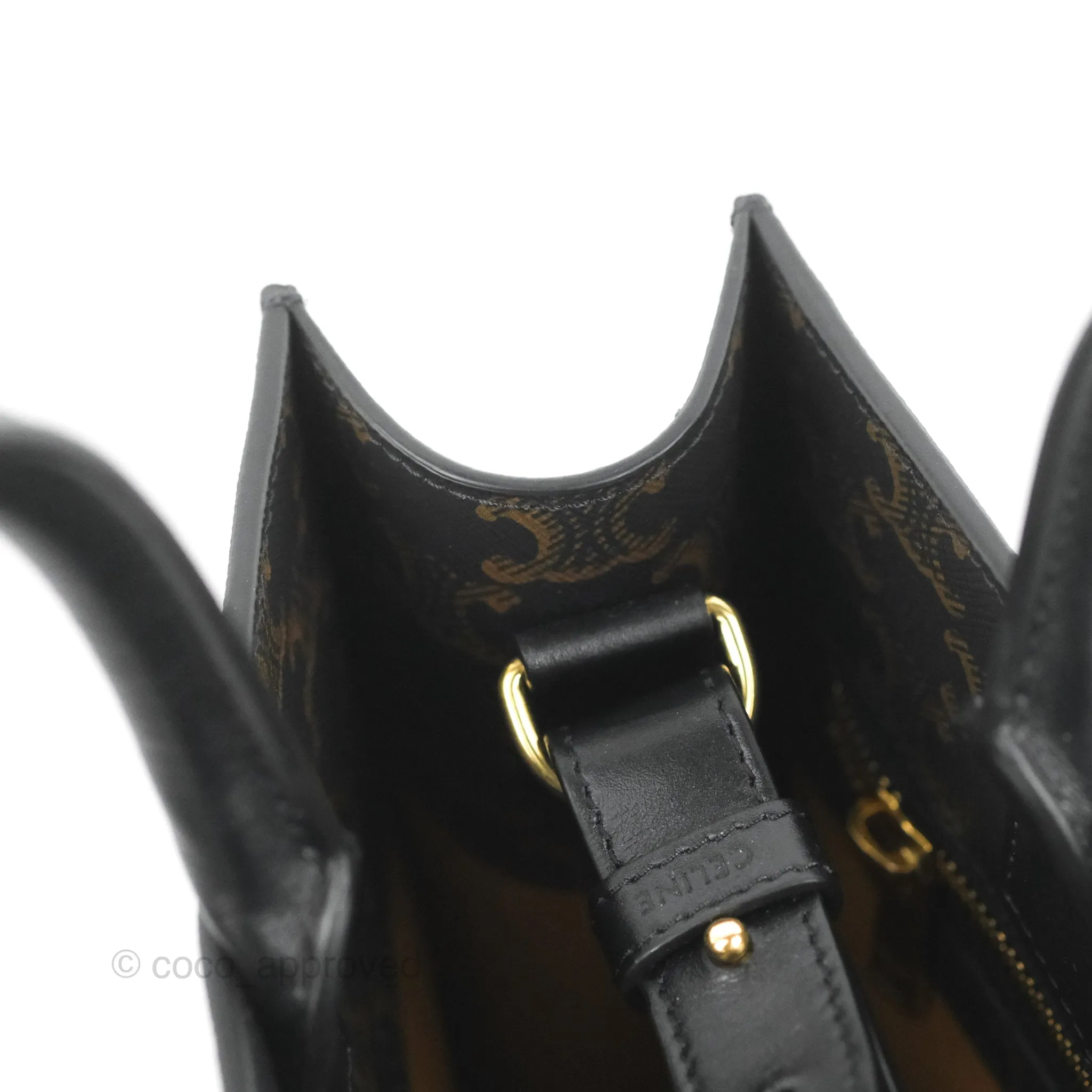 Celine Medium Cabas Vertical Tote Triomphe