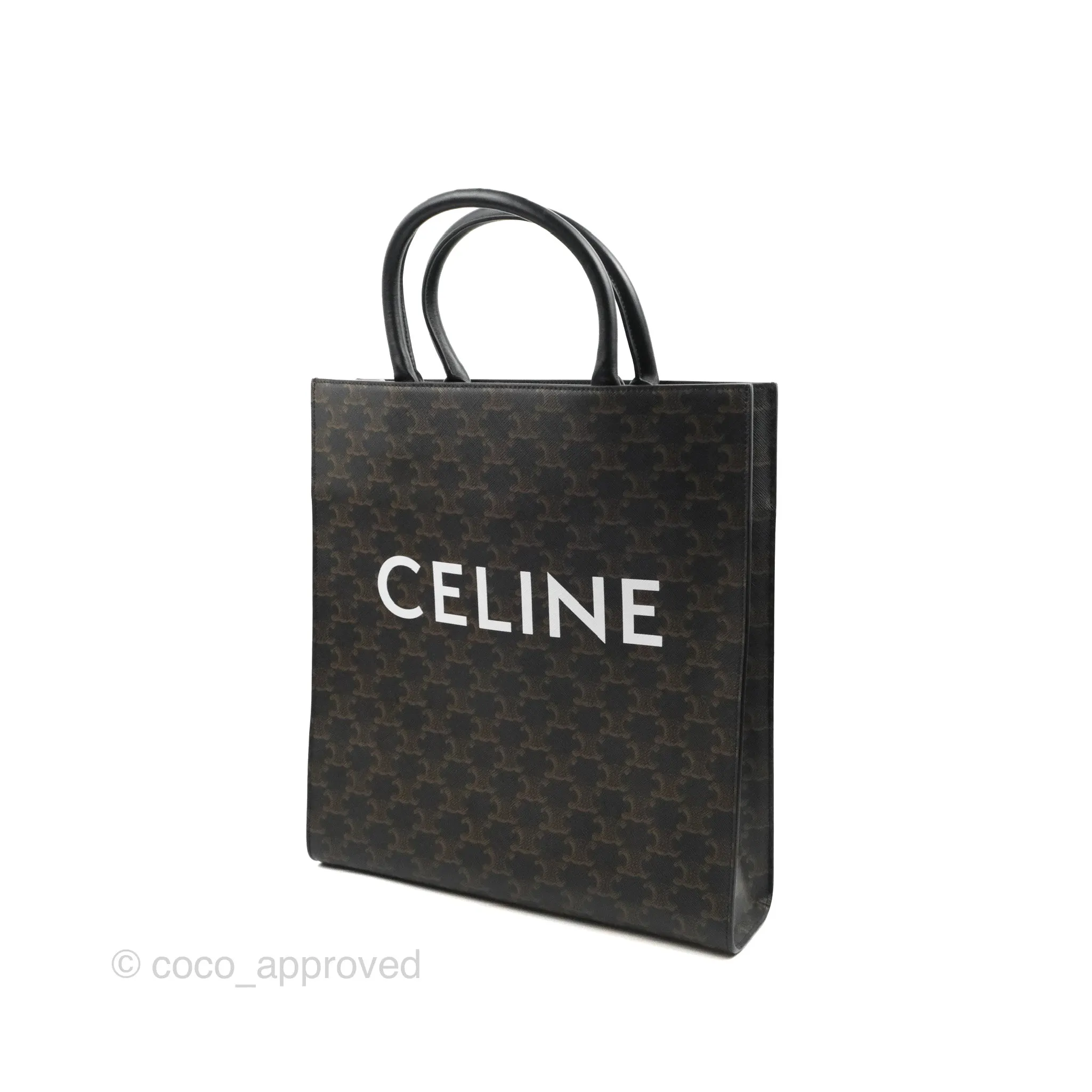 Celine Medium Cabas Vertical Tote Triomphe