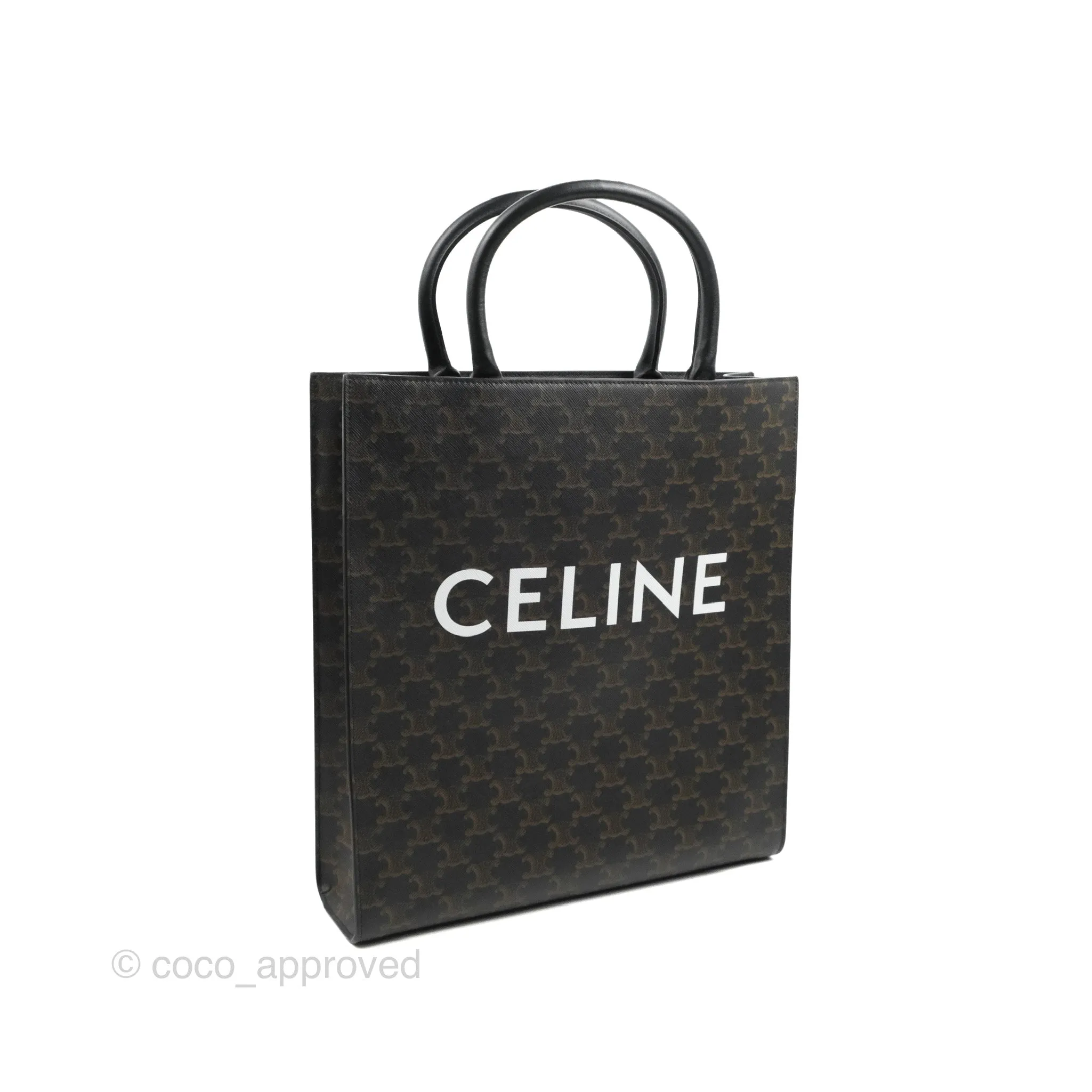 Celine Medium Cabas Vertical Tote Triomphe