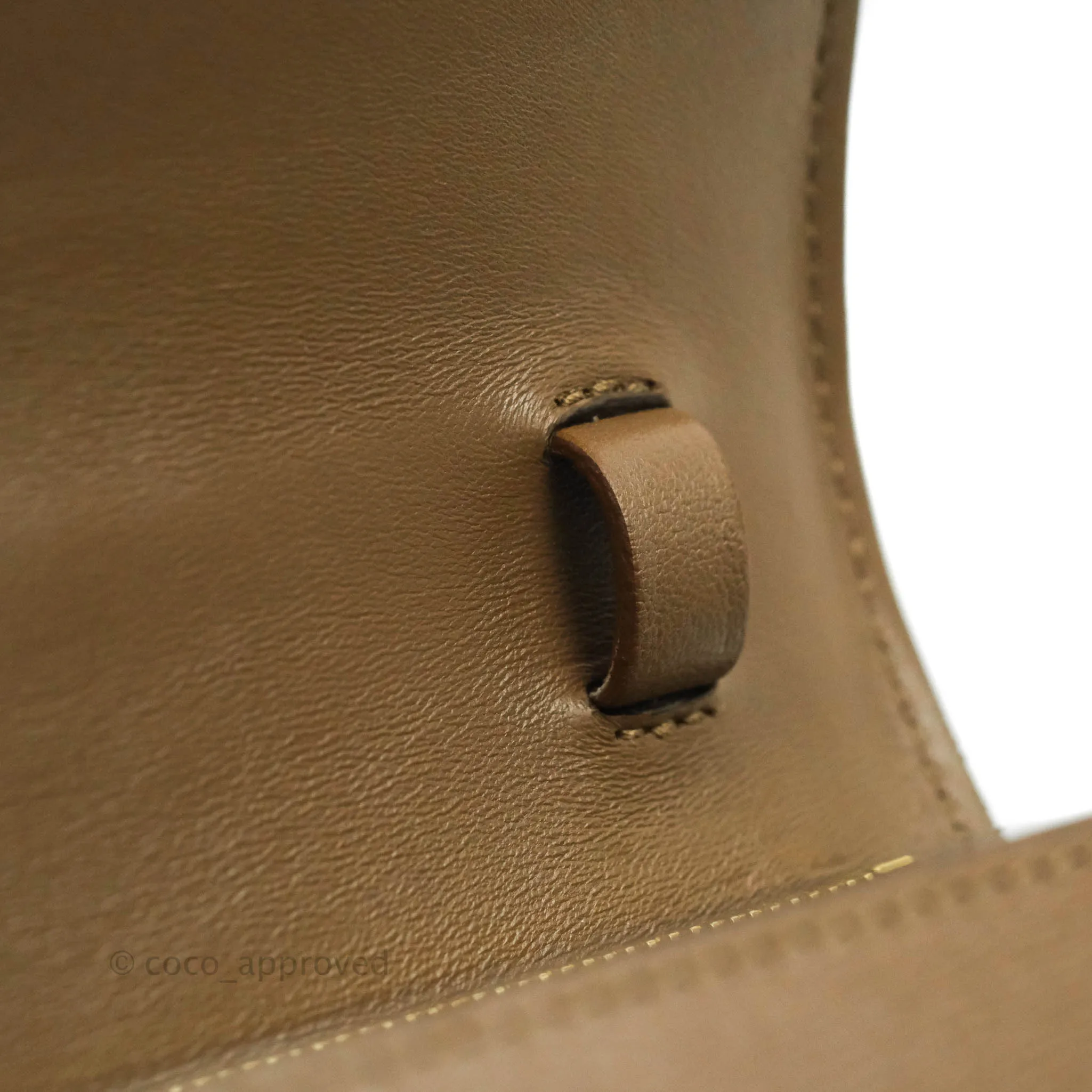 Celine Medium Classic Box Flap Bag Souris Liege Calfskin