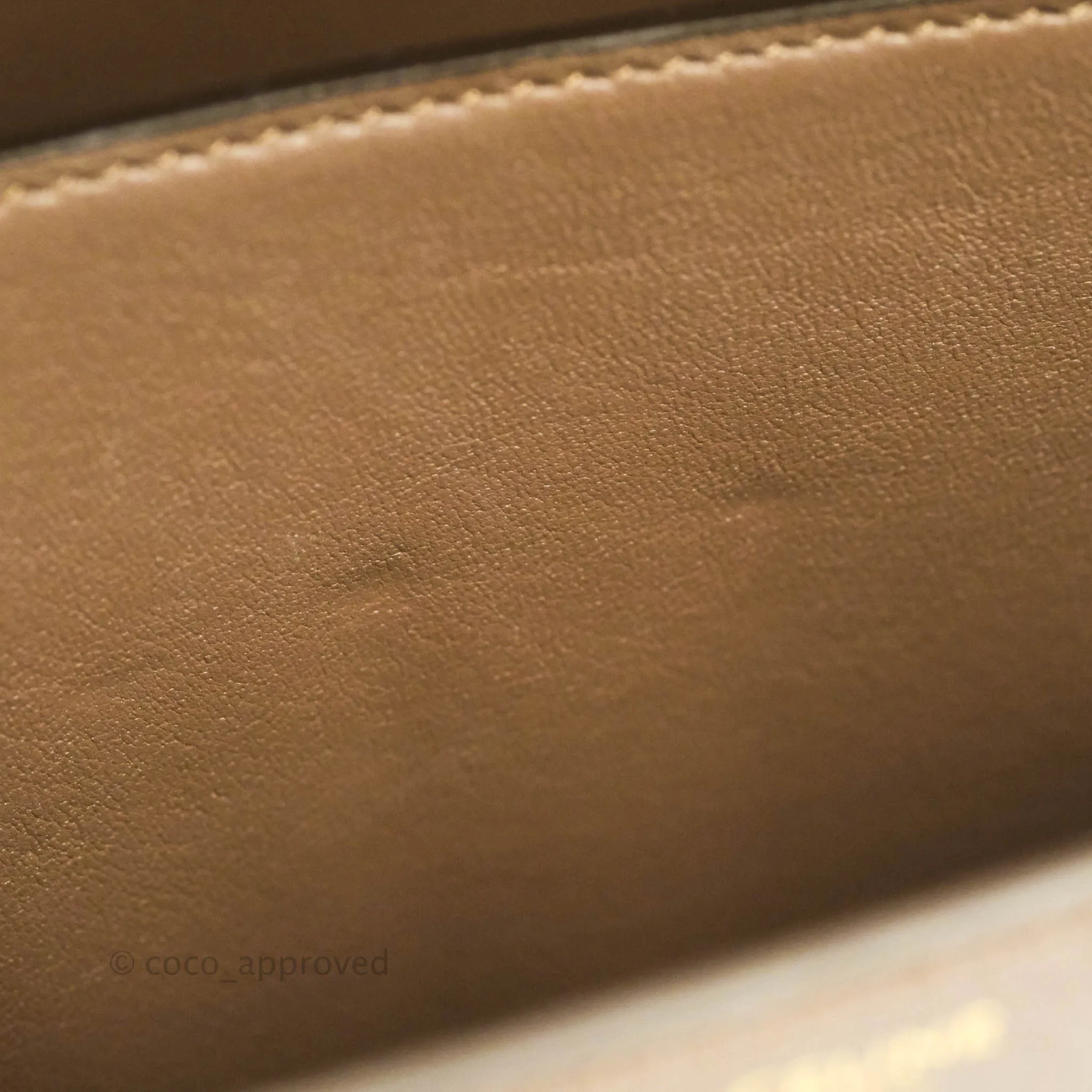 Celine Medium Classic Box Flap Bag Souris Liege Calfskin