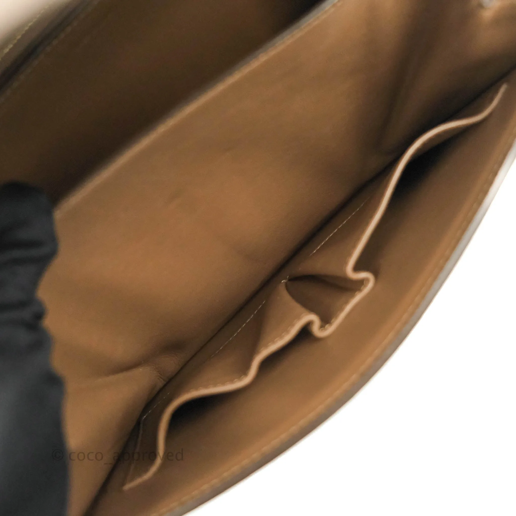 Celine Medium Classic Box Flap Bag Souris Liege Calfskin