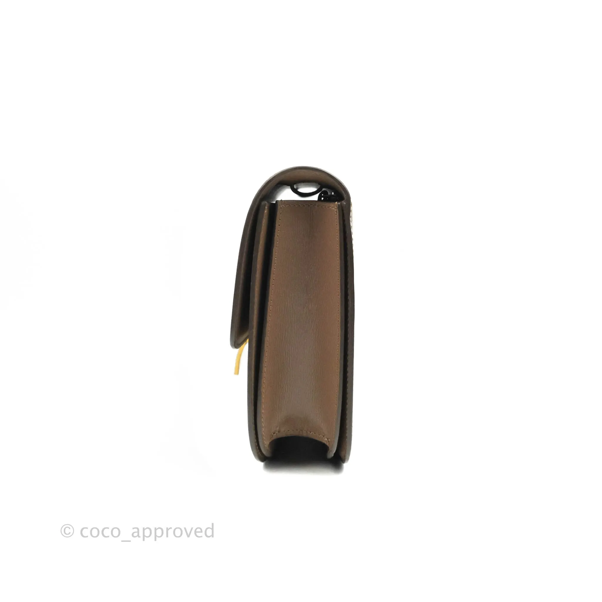 Celine Medium Classic Box Flap Bag Souris Liege Calfskin