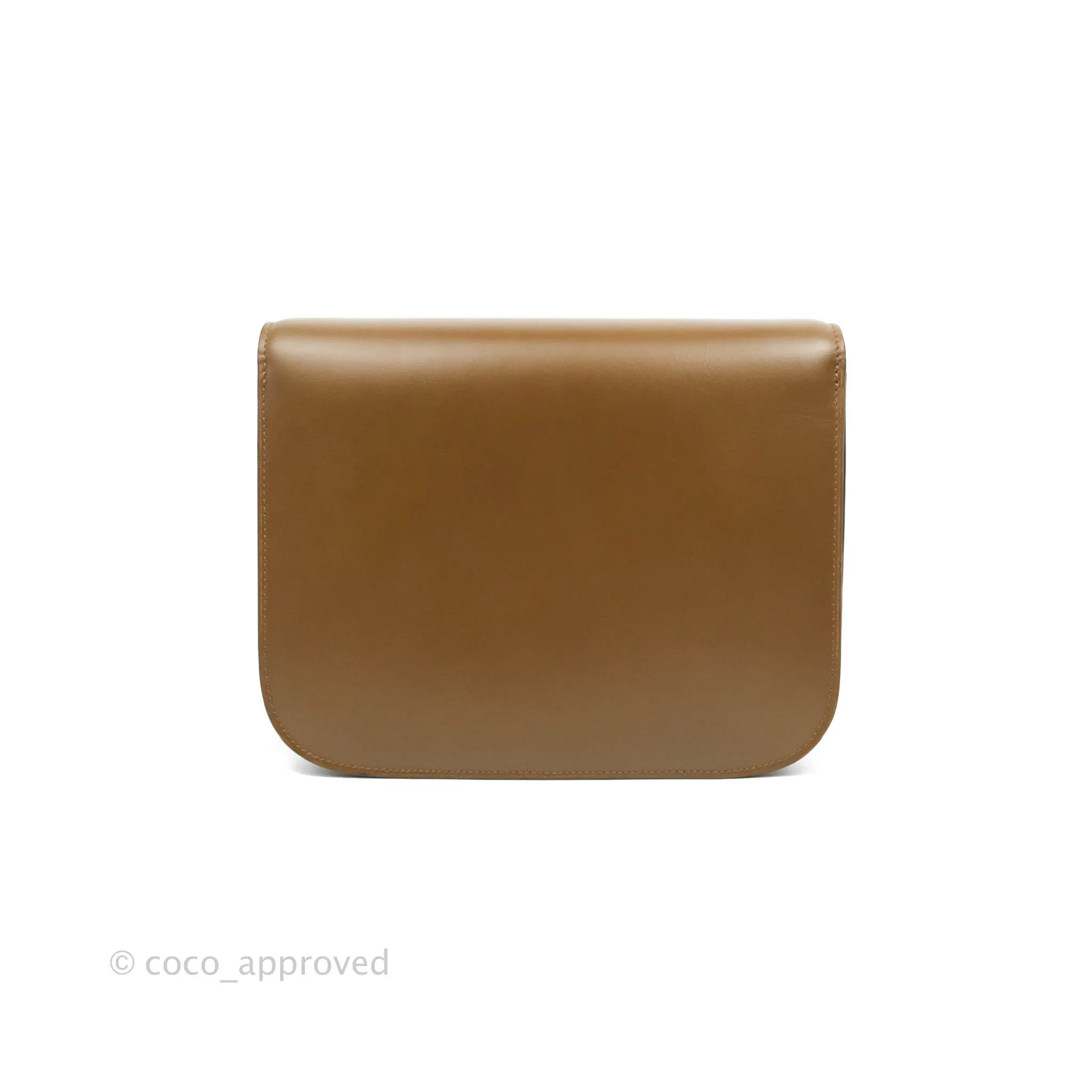 Celine Medium Classic Box Flap Caramel Calfskin