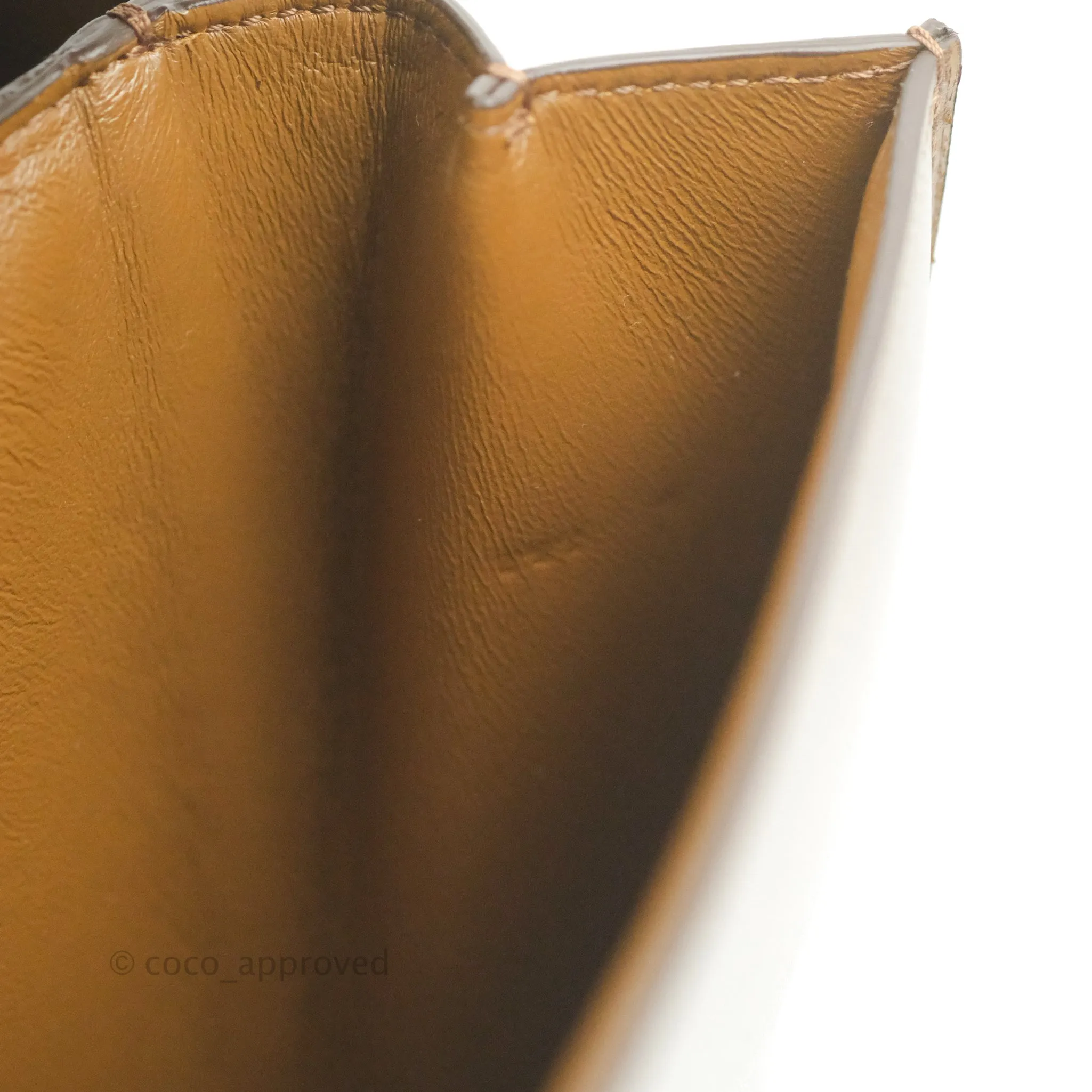 Celine Medium Classic Box Flap Caramel Calfskin