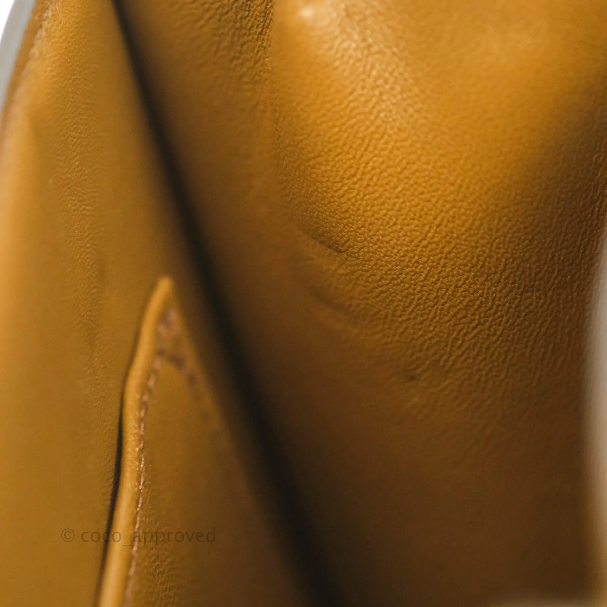 Celine Medium Classic Box Flap Caramel Calfskin