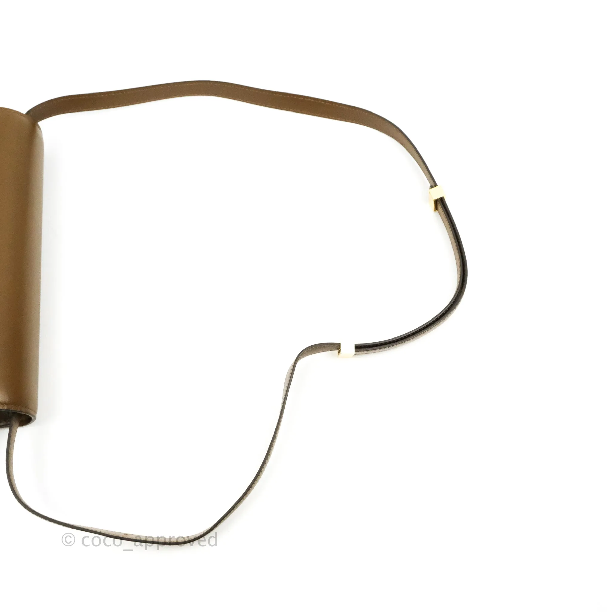 Celine Medium Classic Box Flap Caramel Calfskin