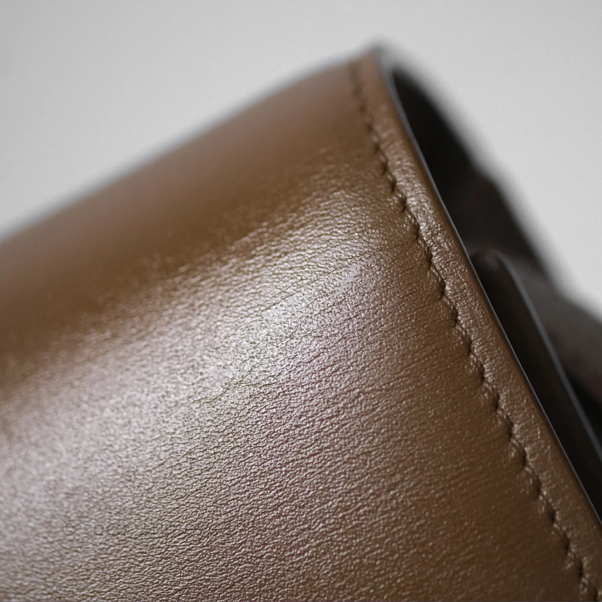 Celine Medium Classic Box Flap Caramel Calfskin