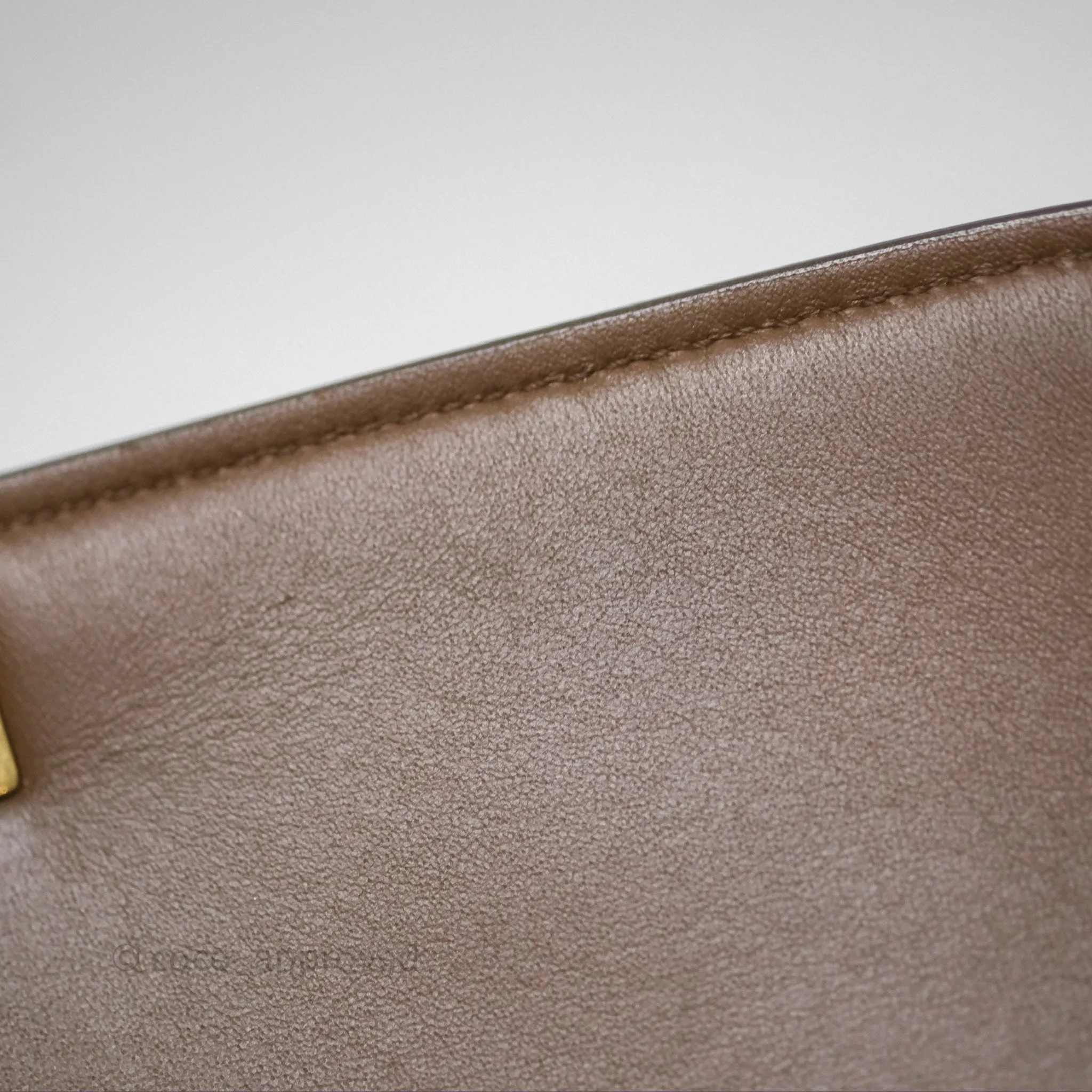 Celine Medium Classic Box Flap Caramel Calfskin