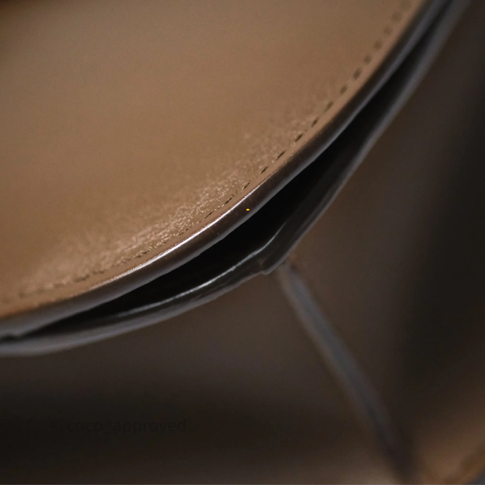 Celine Medium Classic Box Flap Caramel Calfskin