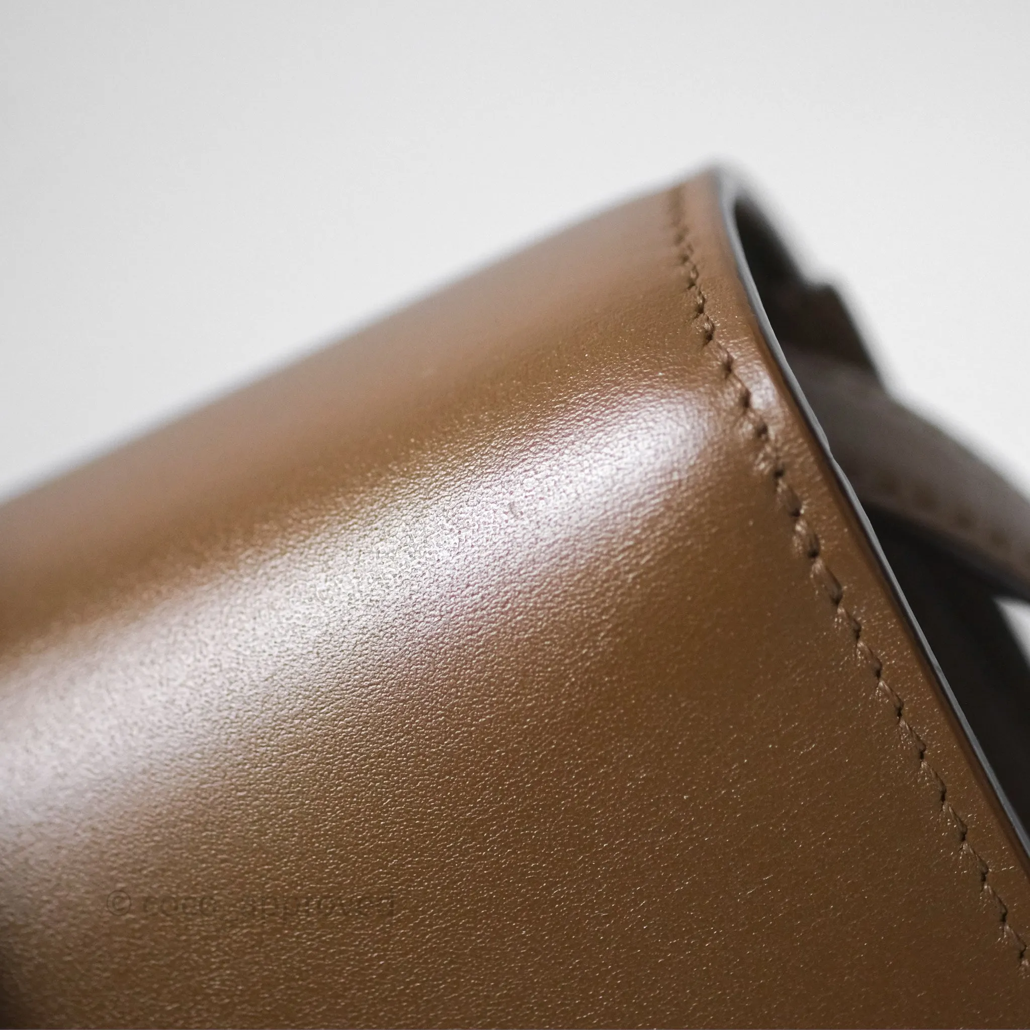 Celine Medium Classic Box Flap Caramel Calfskin