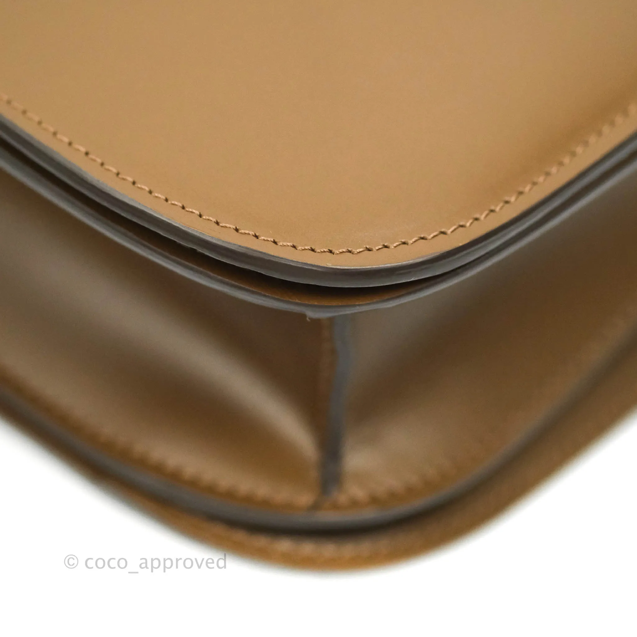 Celine Medium Classic Box Flap Caramel Calfskin