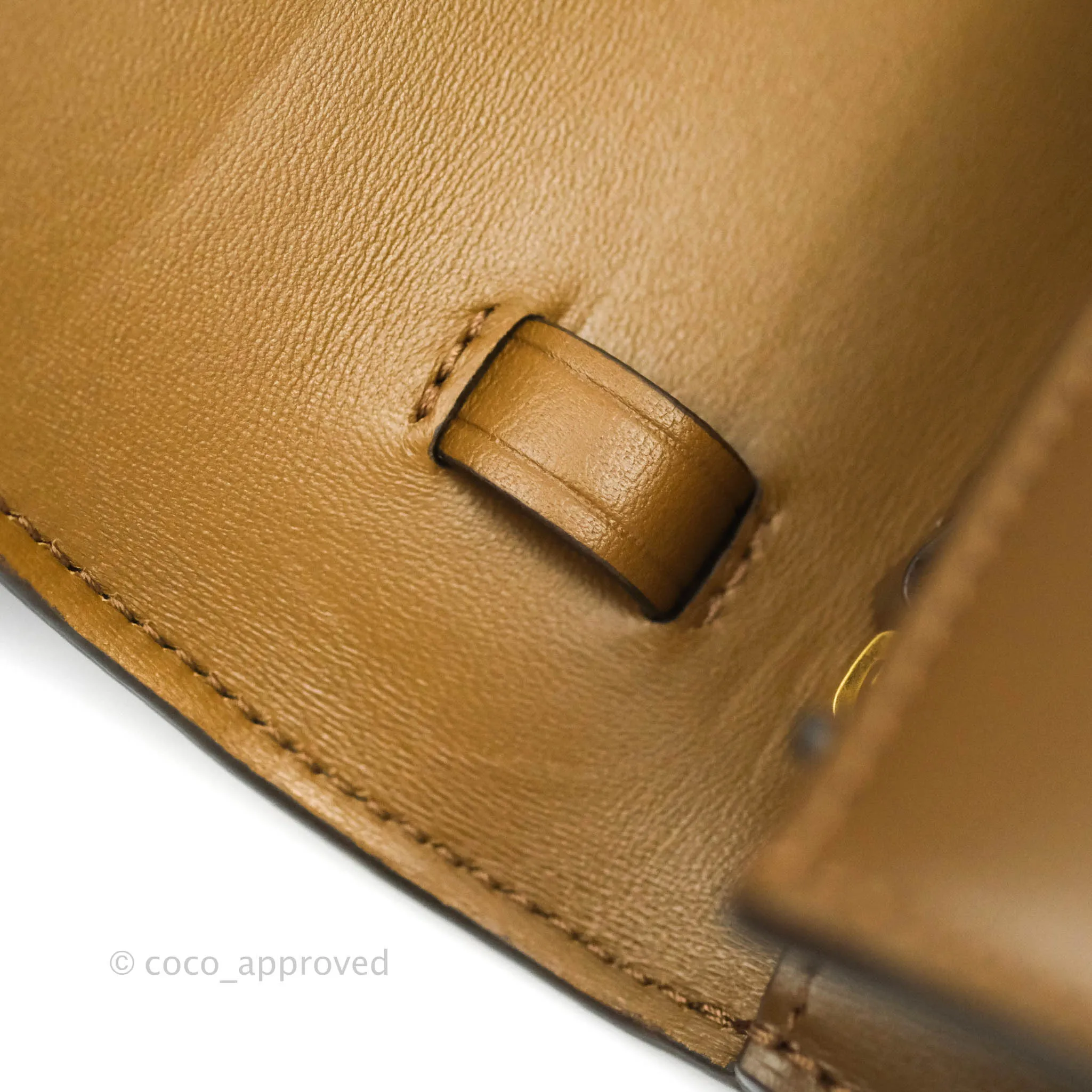 Celine Medium Classic Box Flap Caramel Calfskin