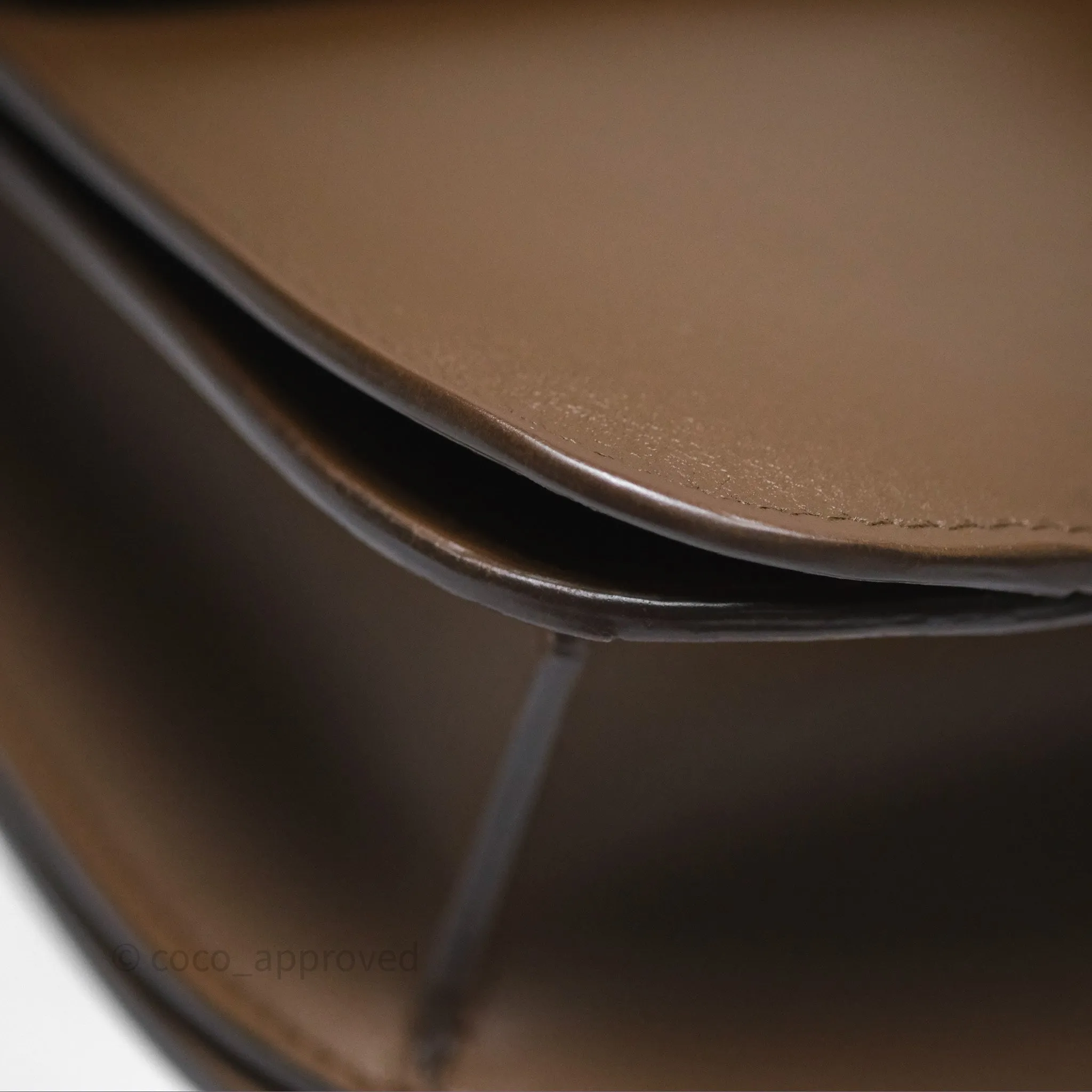 Celine Medium Classic Box Flap Caramel Calfskin