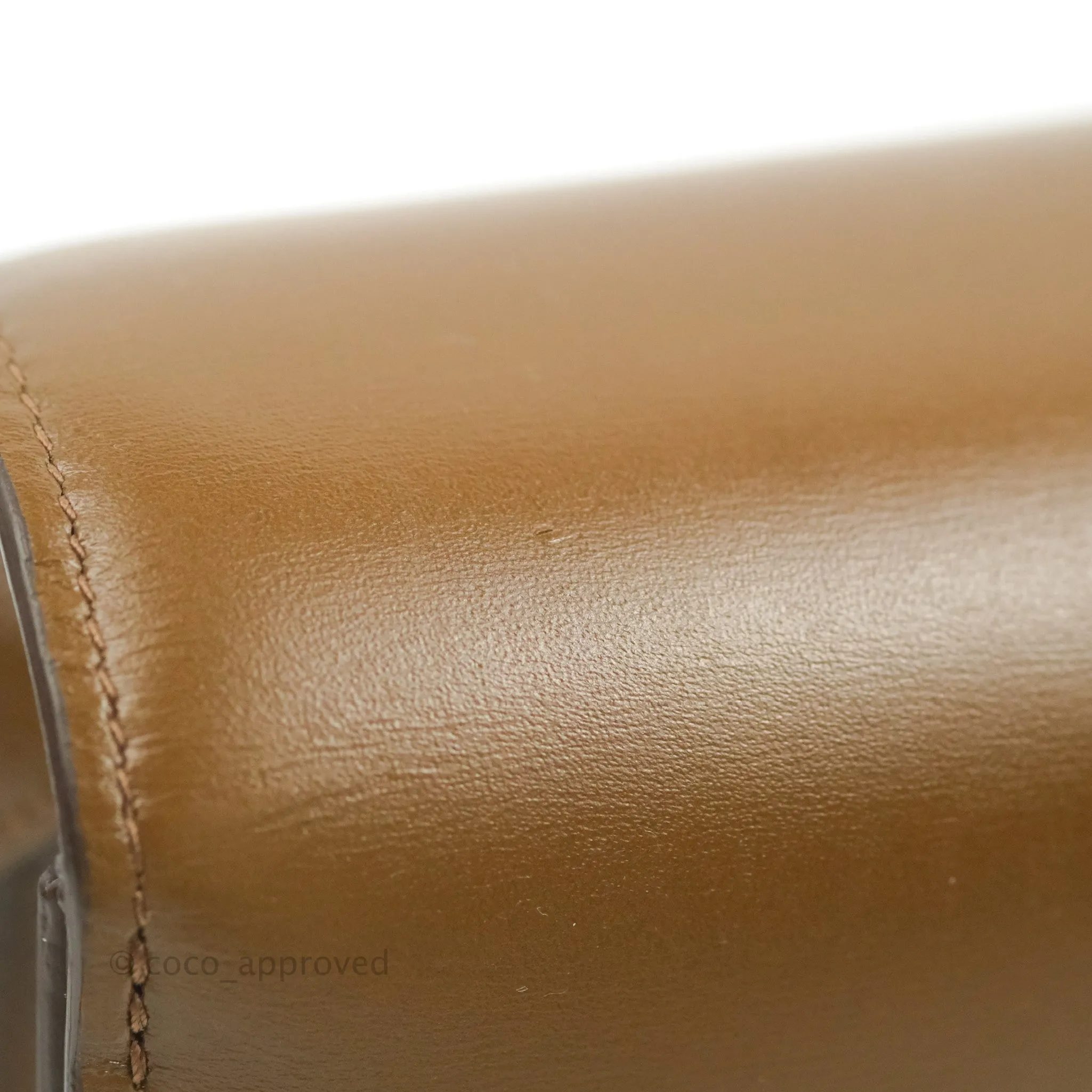Celine Medium Classic Box Flap Caramel Calfskin