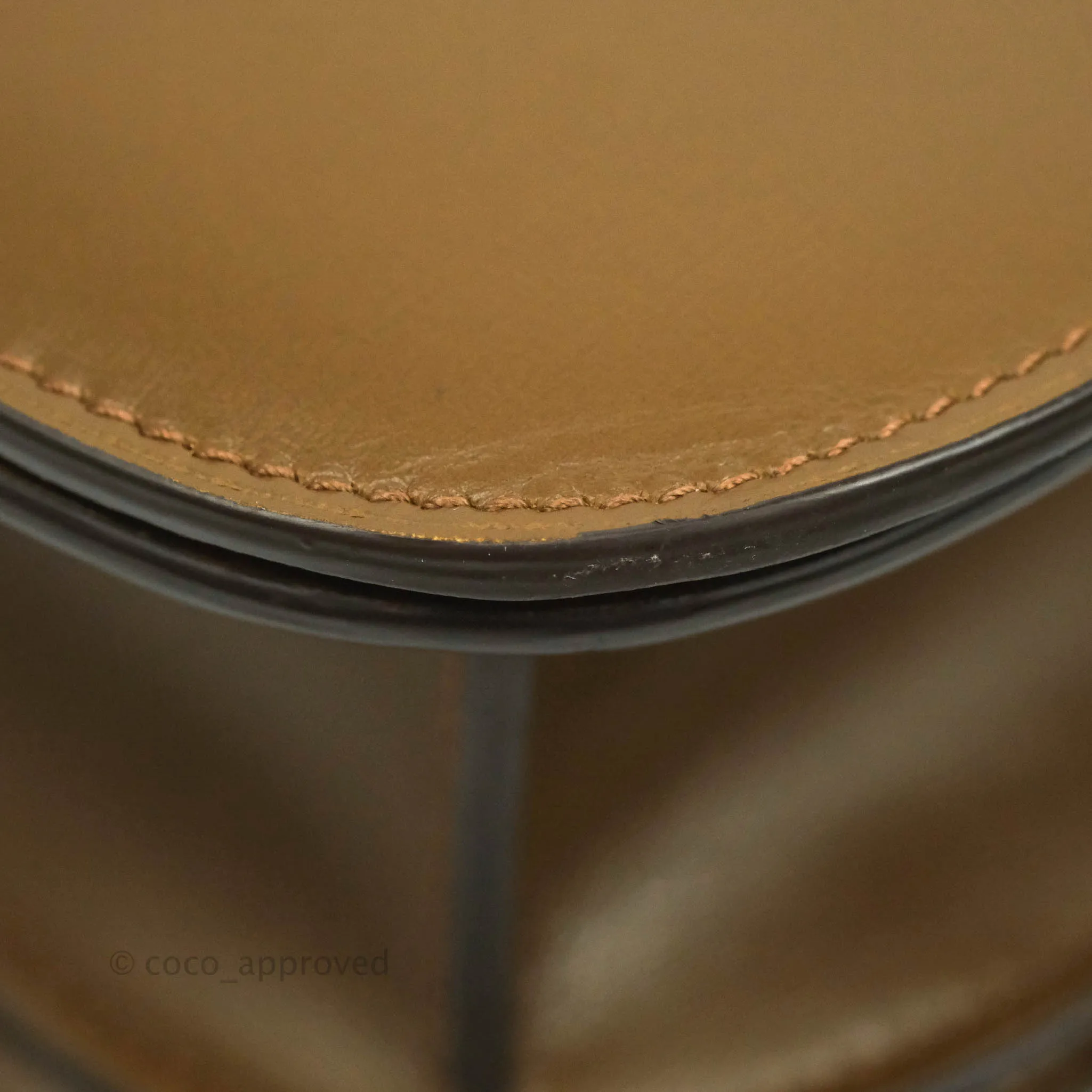 Celine Medium Classic Box Flap Caramel Calfskin