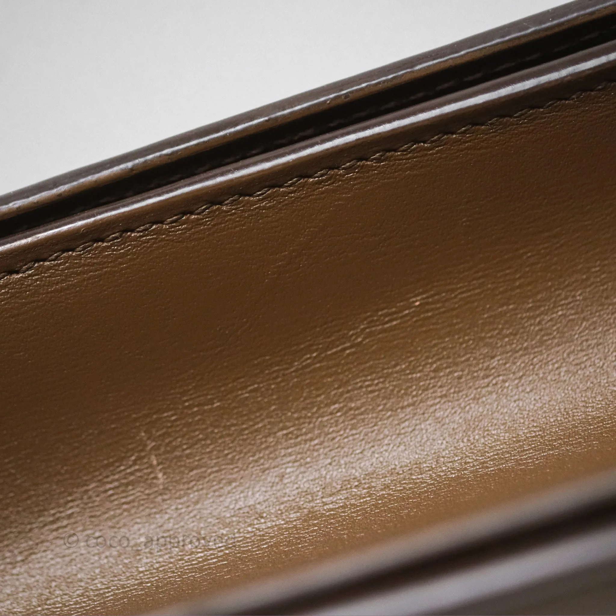 Celine Medium Classic Box Flap Caramel Calfskin
