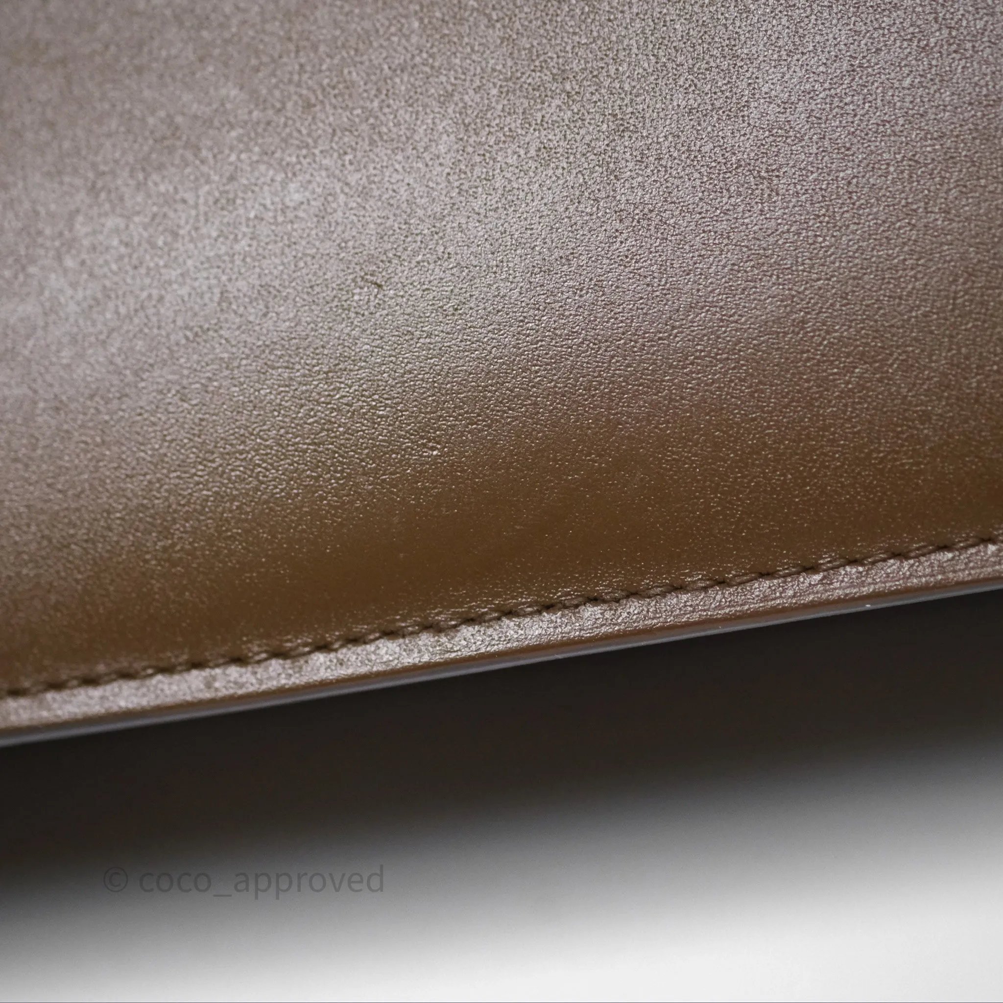 Celine Medium Classic Box Flap Caramel Calfskin