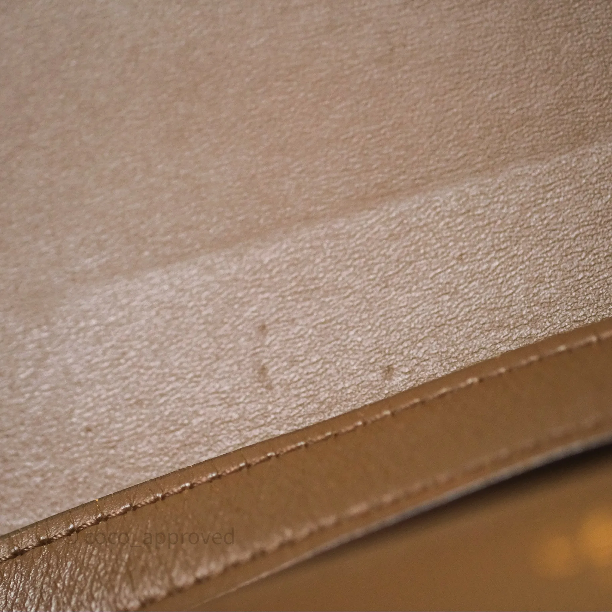 Celine Medium Classic Box Flap Caramel Calfskin