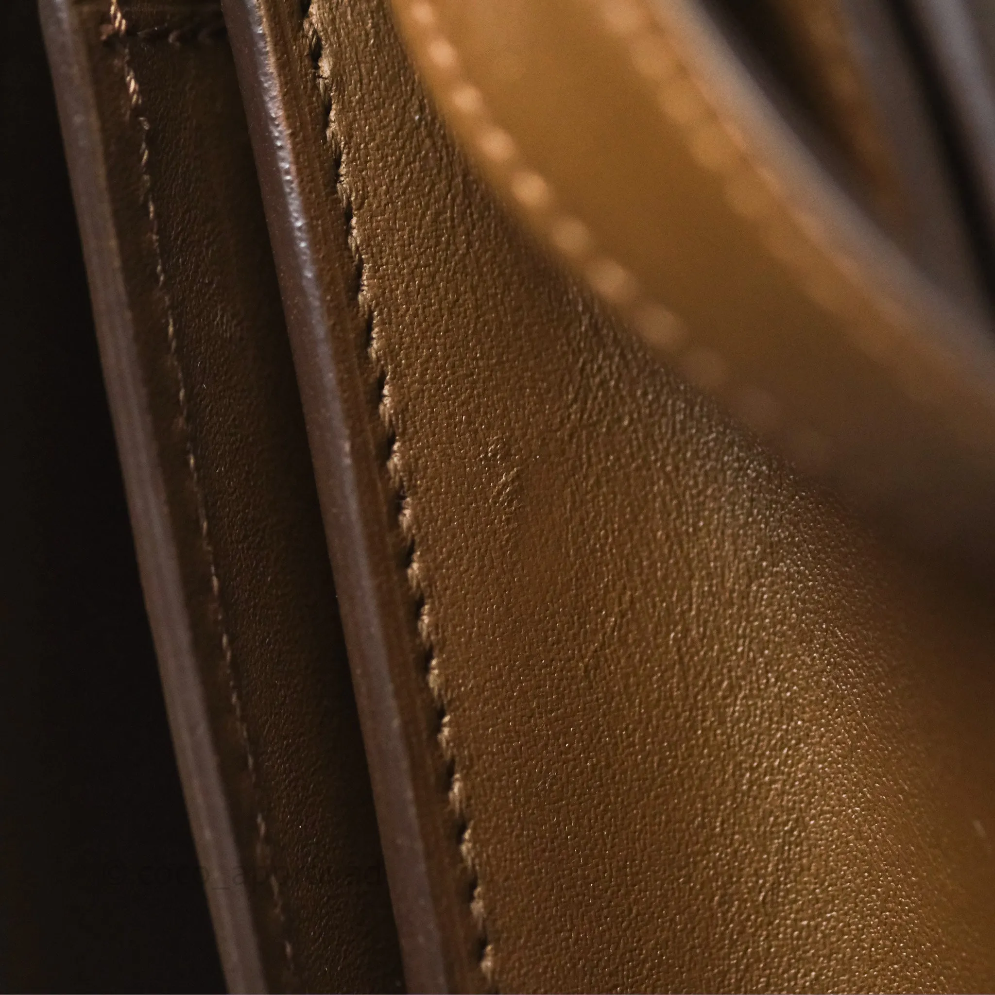 Celine Medium Classic Box Flap Caramel Calfskin