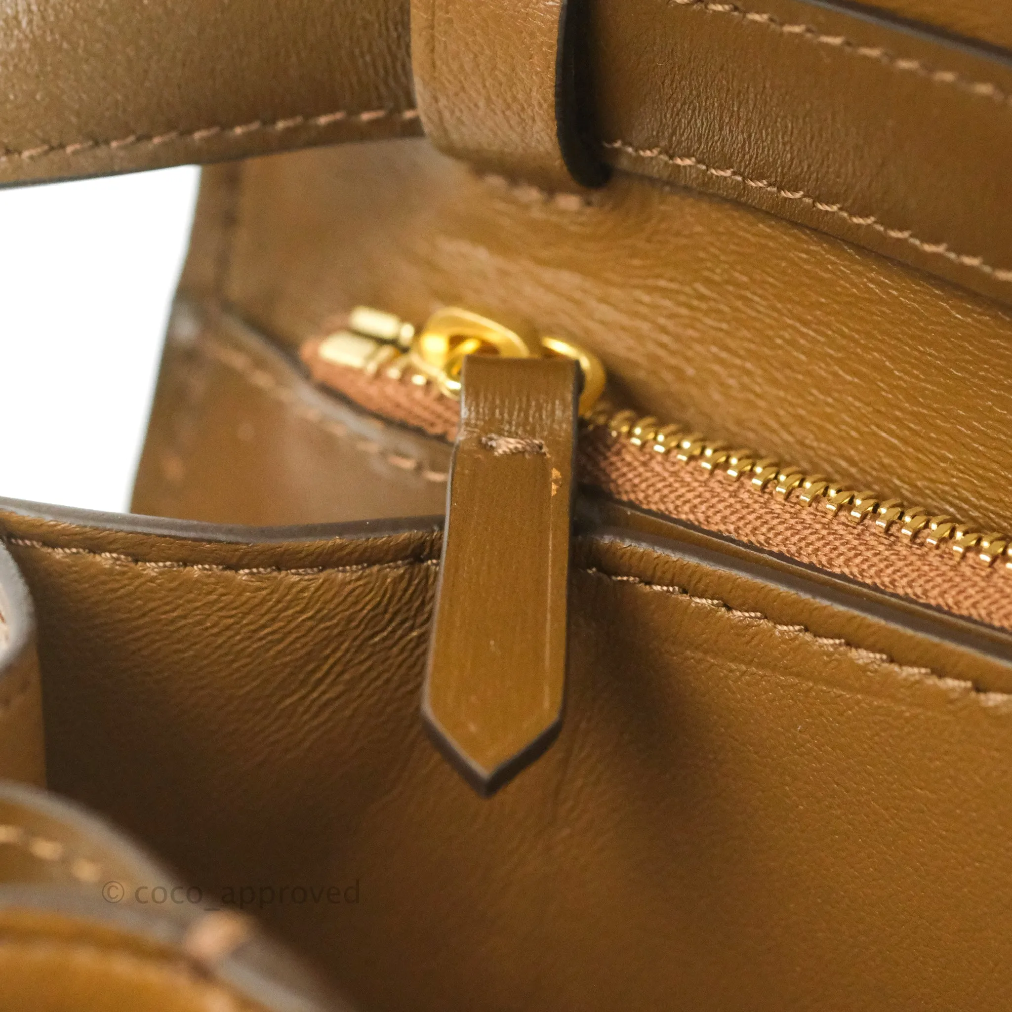 Celine Medium Classic Box Flap Caramel Calfskin