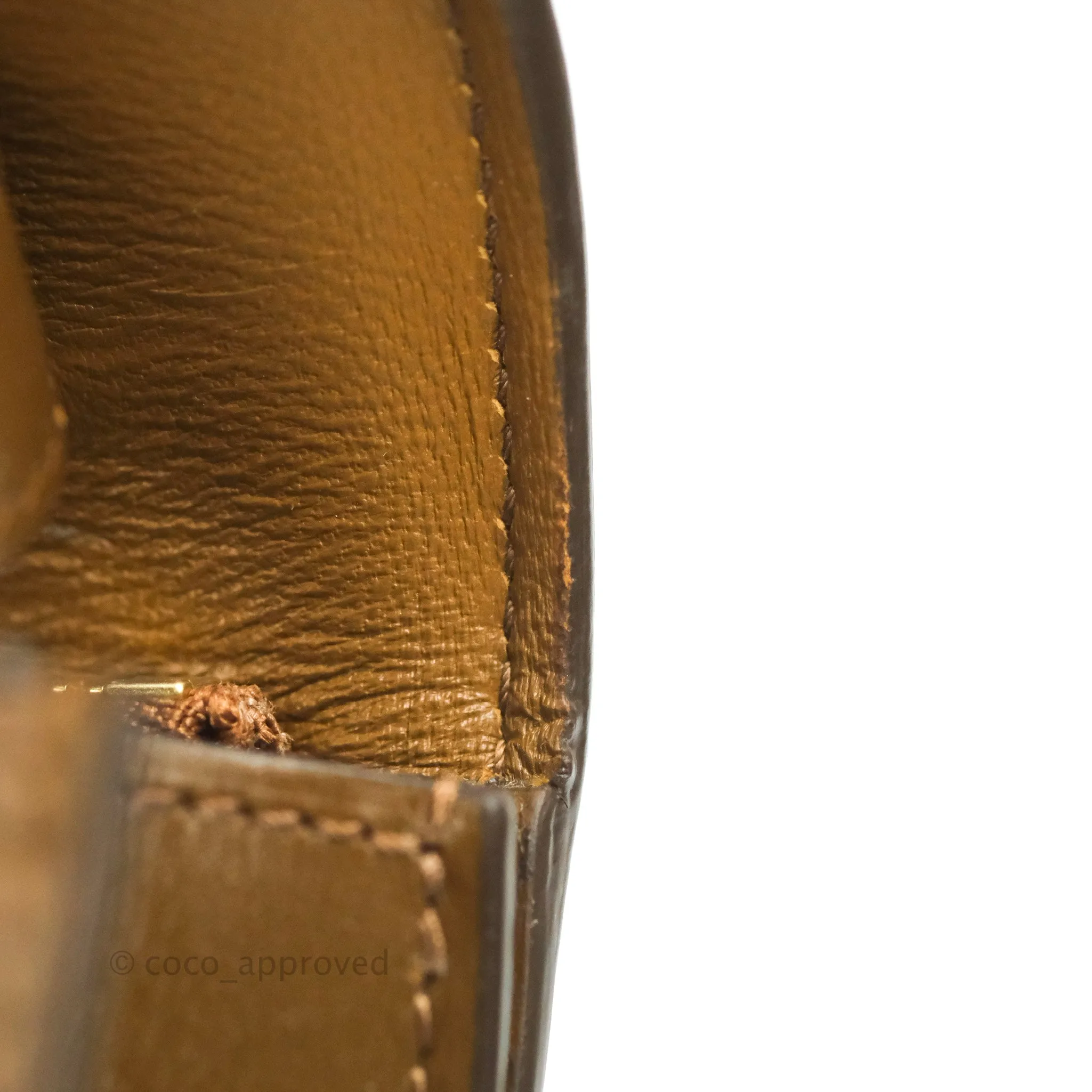 Celine Medium Classic Box Flap Caramel Calfskin