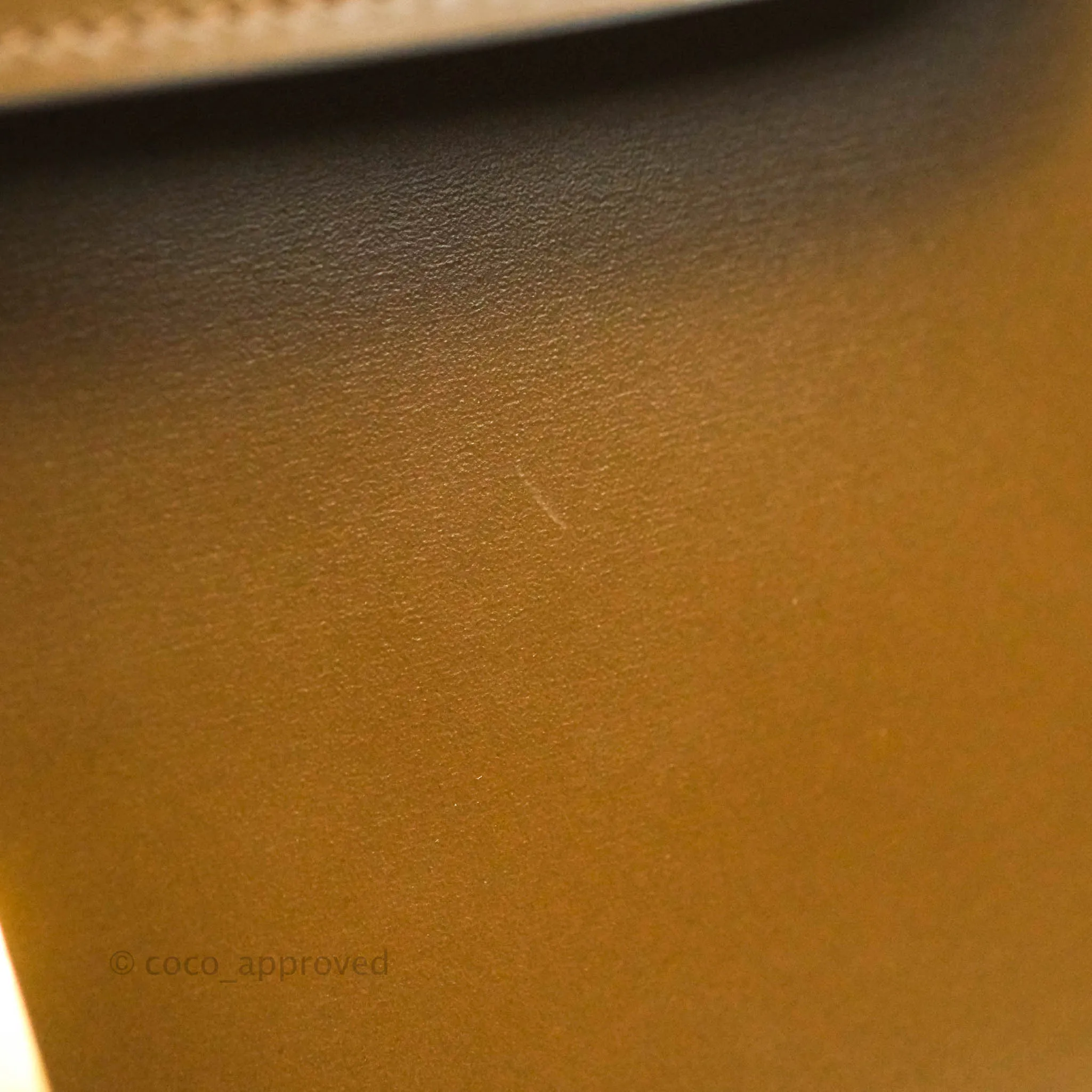 Celine Medium Classic Box Flap Caramel Calfskin
