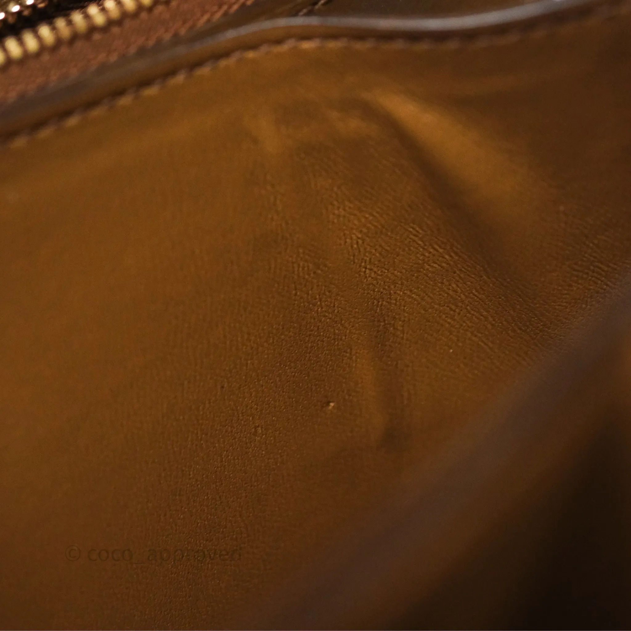 Celine Medium Classic Box Flap Caramel Calfskin