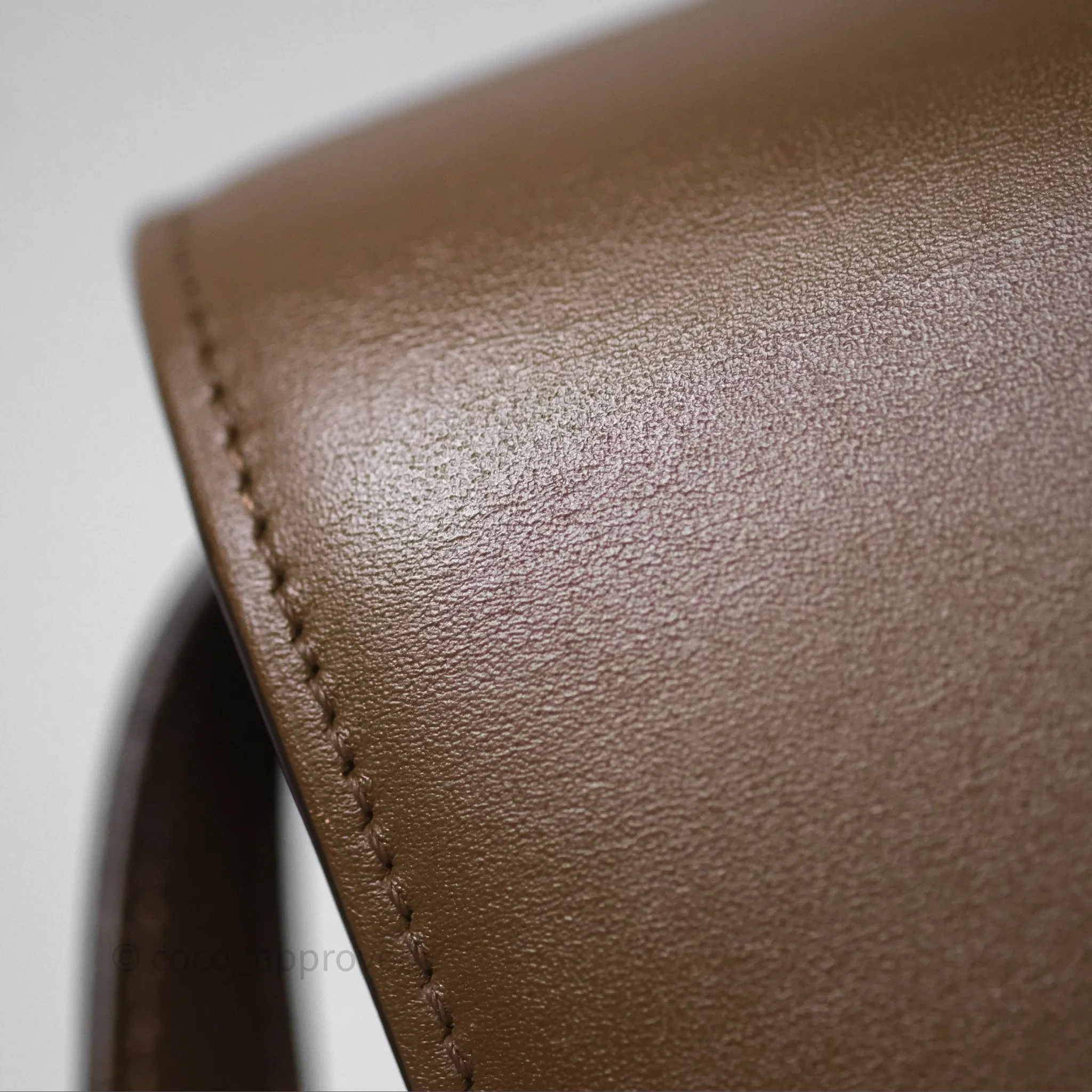 Celine Medium Classic Box Flap Caramel Calfskin