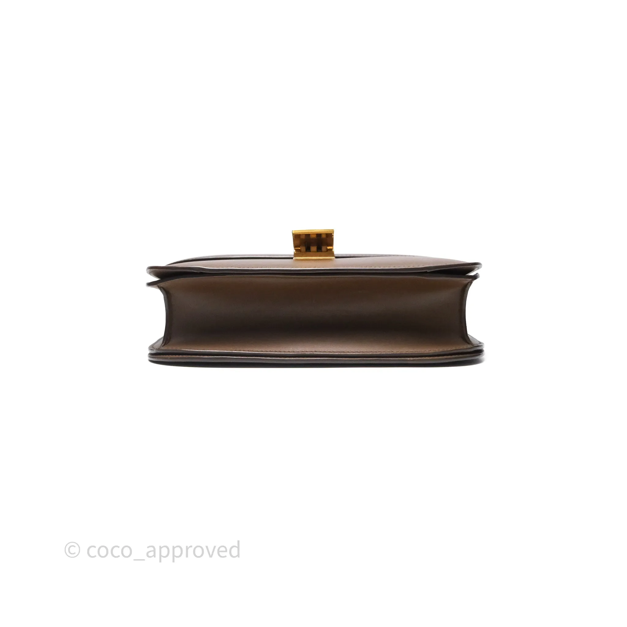 Celine Medium Classic Box Flap Caramel Calfskin