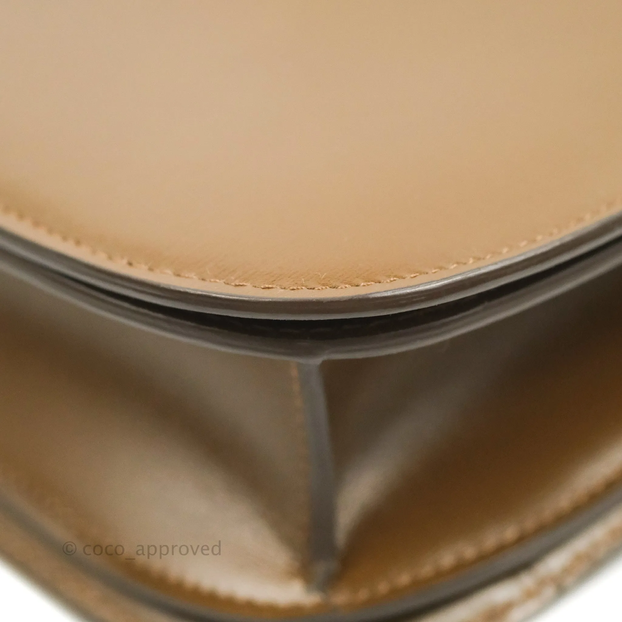 Celine Medium Classic Box Flap Caramel Calfskin