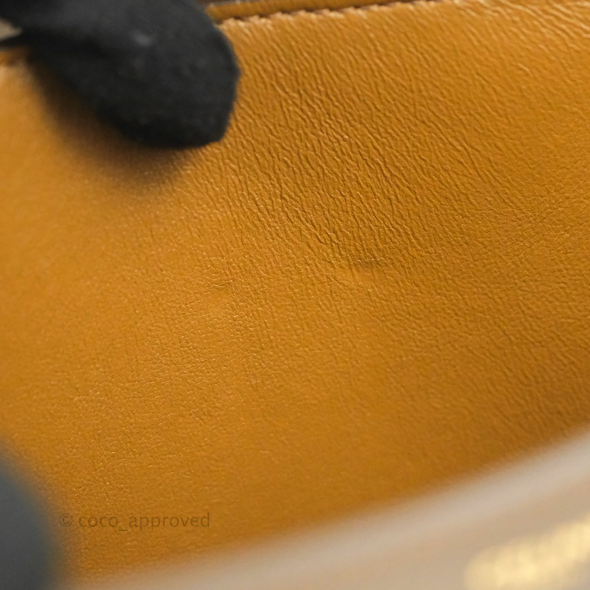 Celine Medium Classic Box Flap Caramel Calfskin