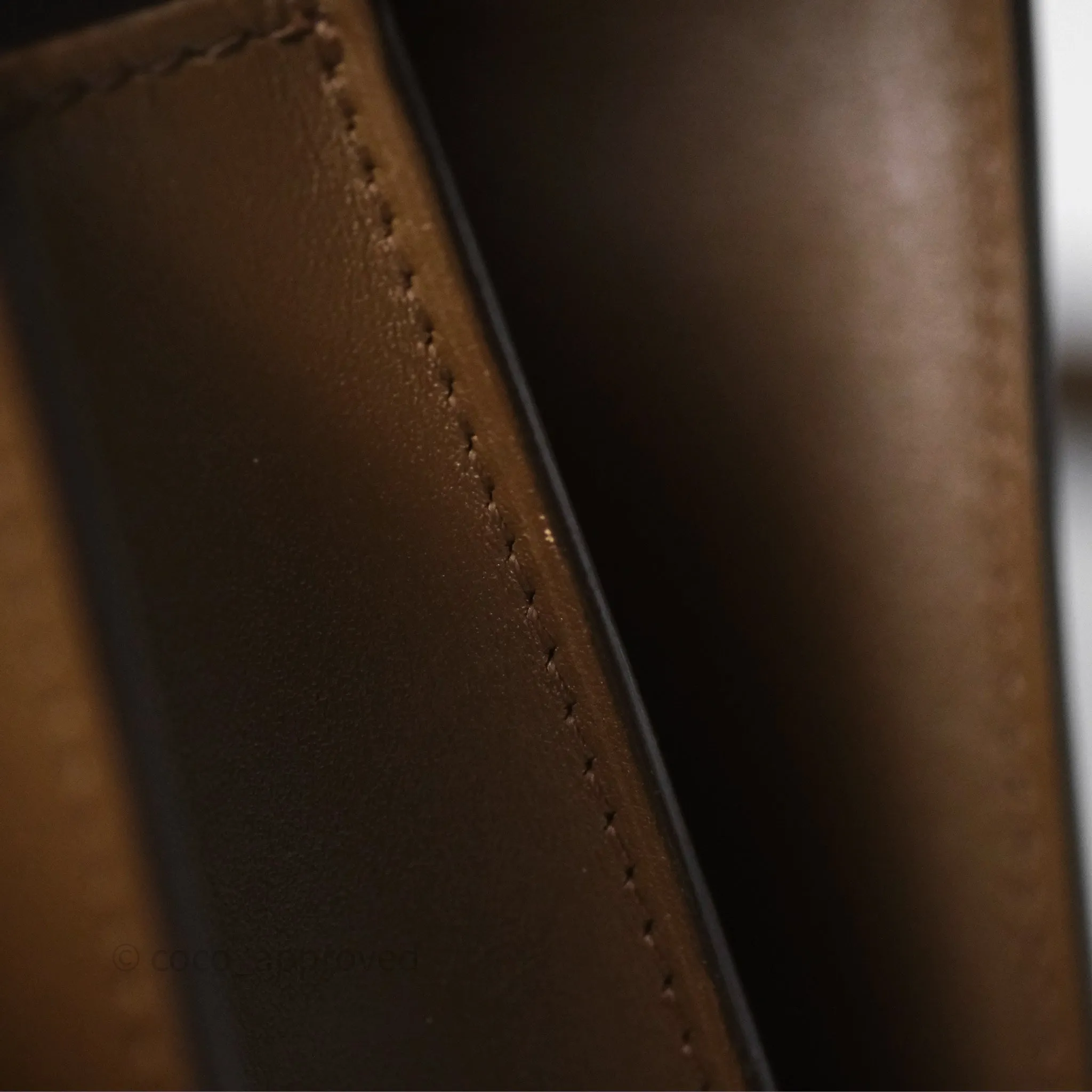 Celine Medium Classic Box Flap Caramel Calfskin
