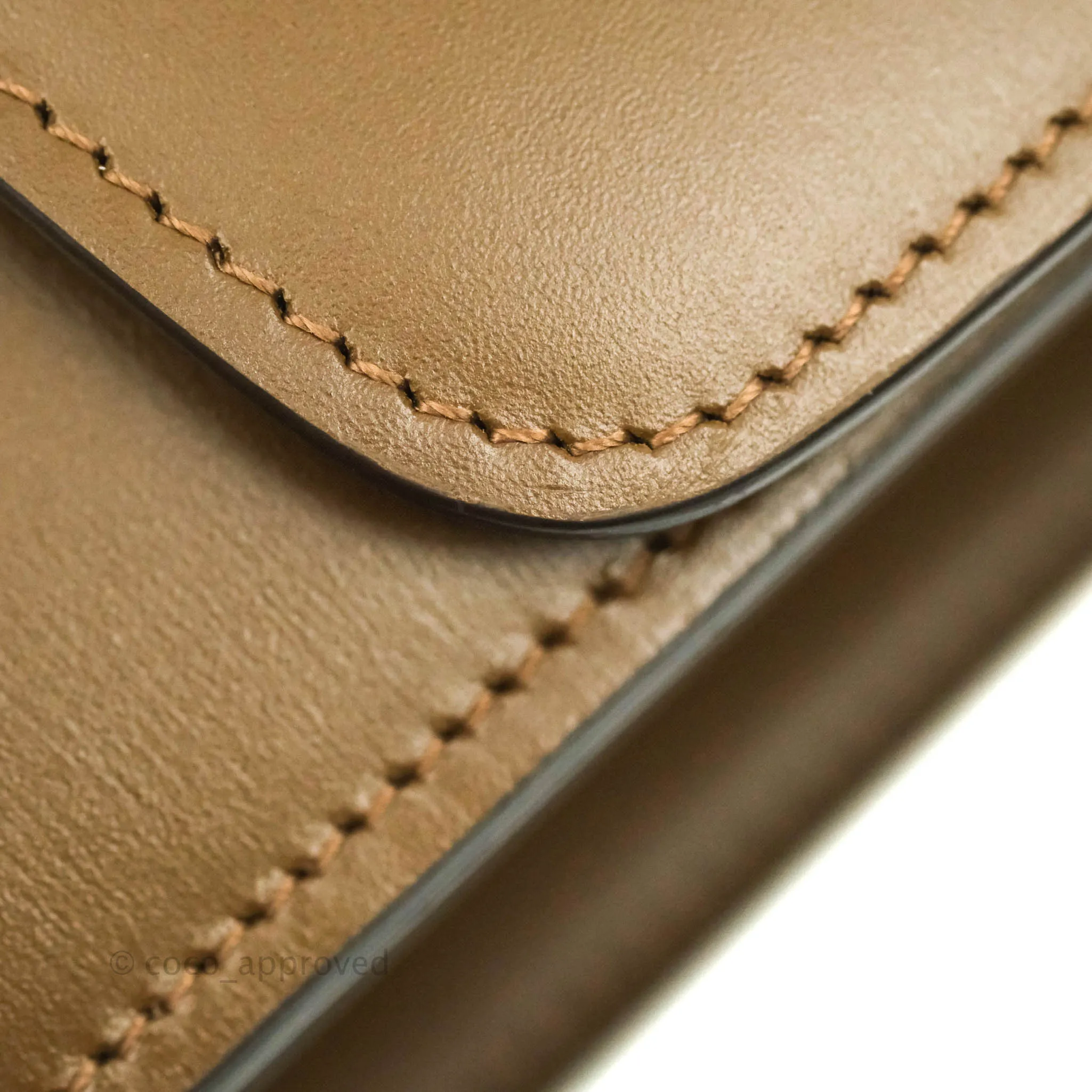 Celine Medium Classic Box Flap Caramel Calfskin