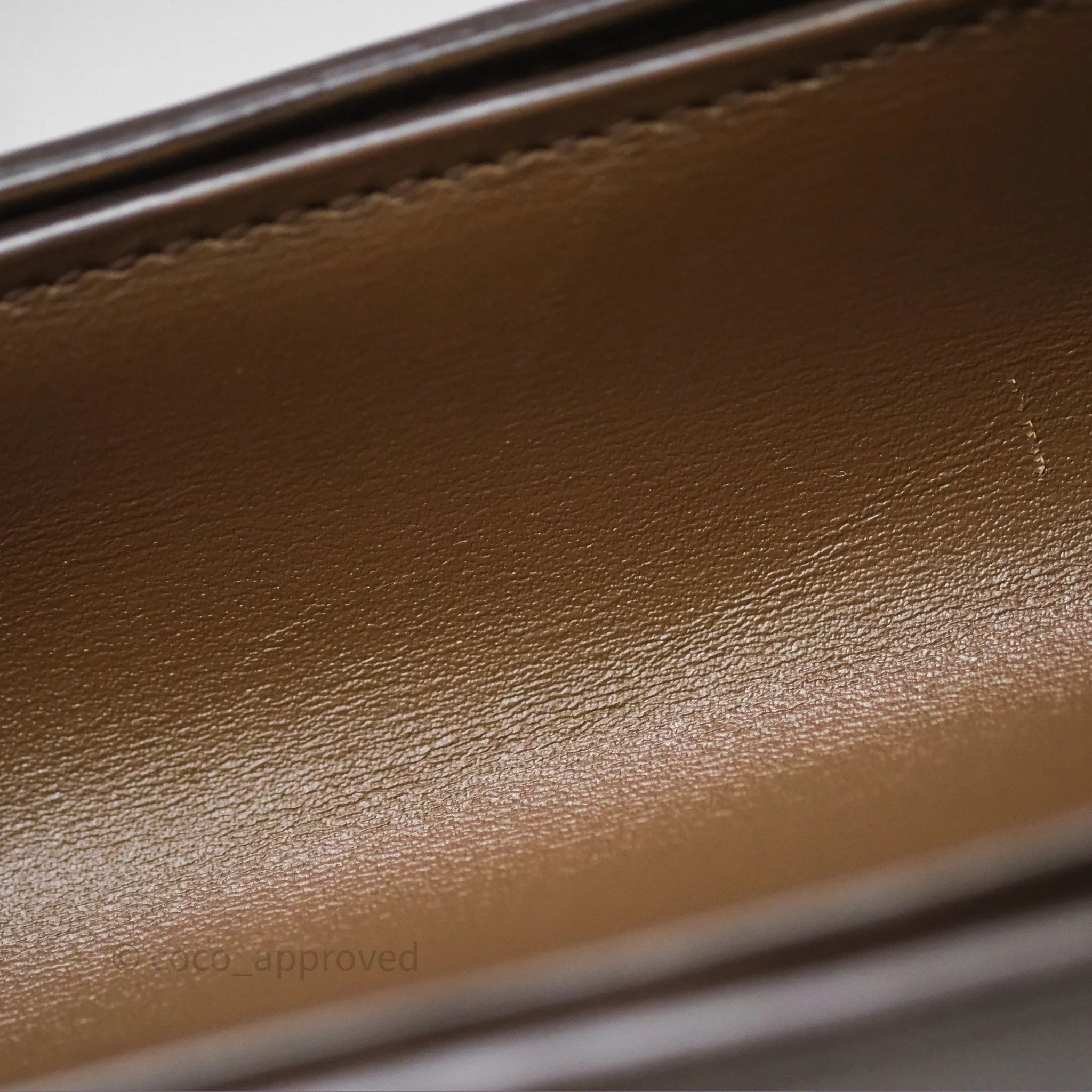 Celine Medium Classic Box Flap Caramel Calfskin