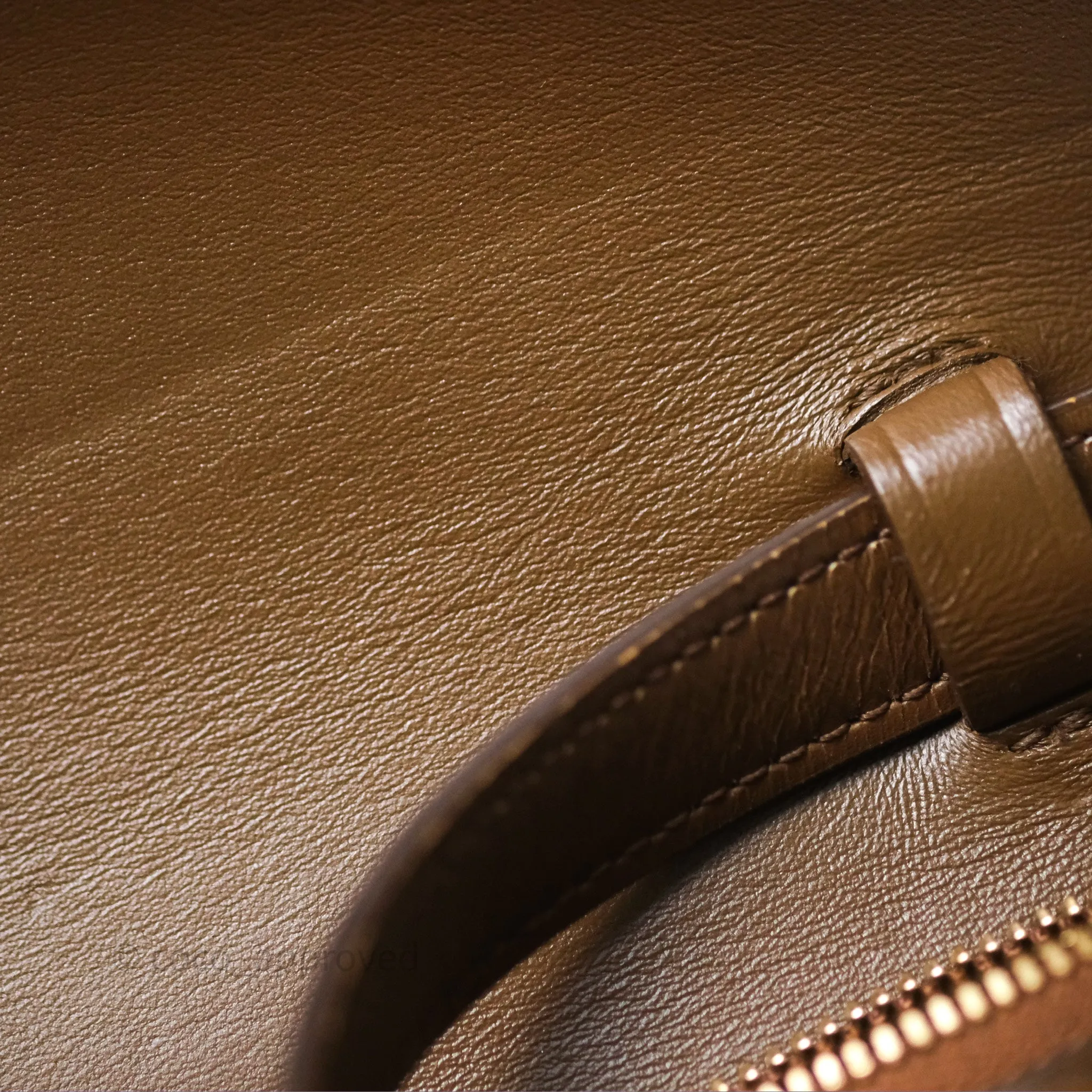 Celine Medium Classic Box Flap Caramel Calfskin