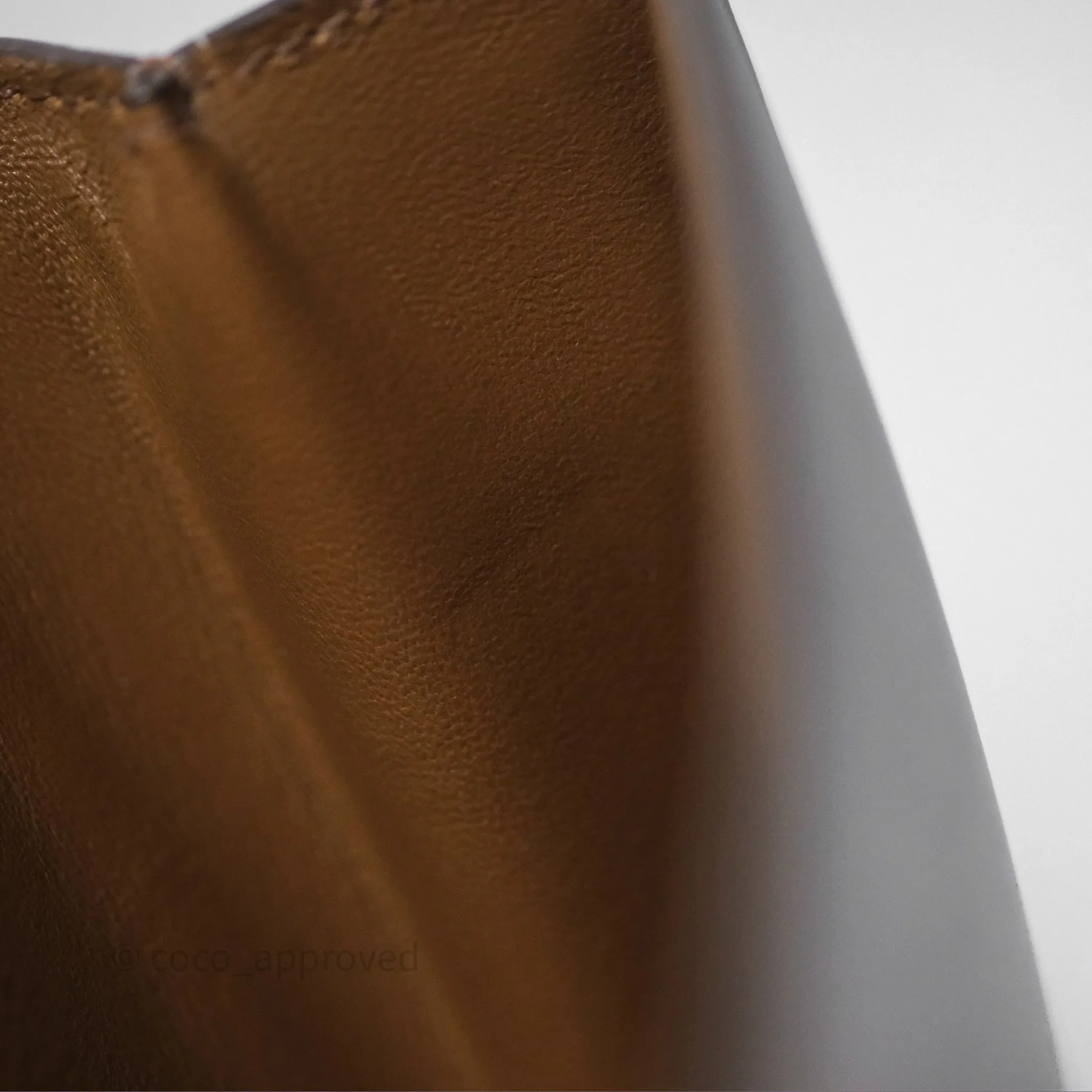 Celine Medium Classic Box Flap Caramel Calfskin