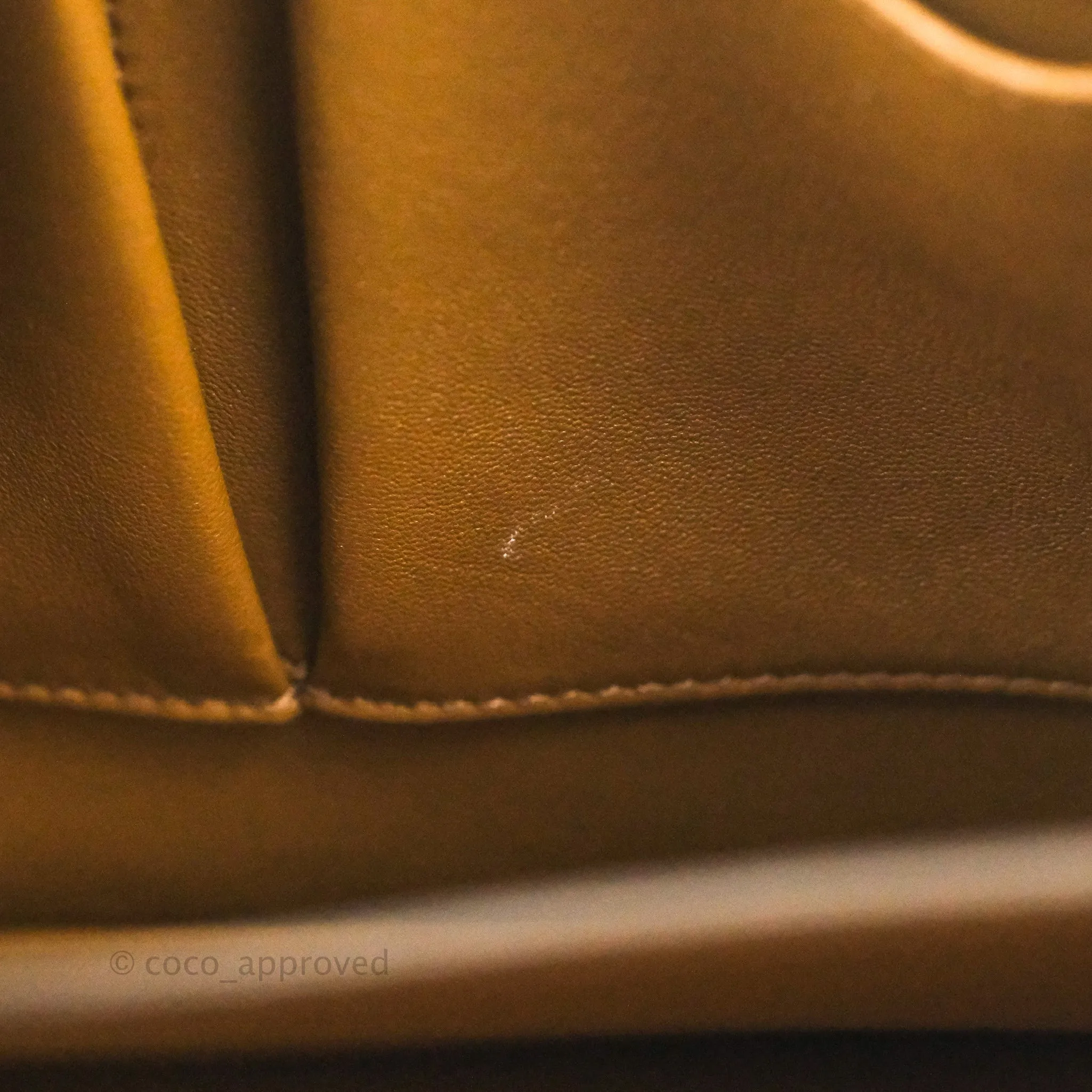 Celine Medium Classic Box Flap Caramel Smooth Calfskin