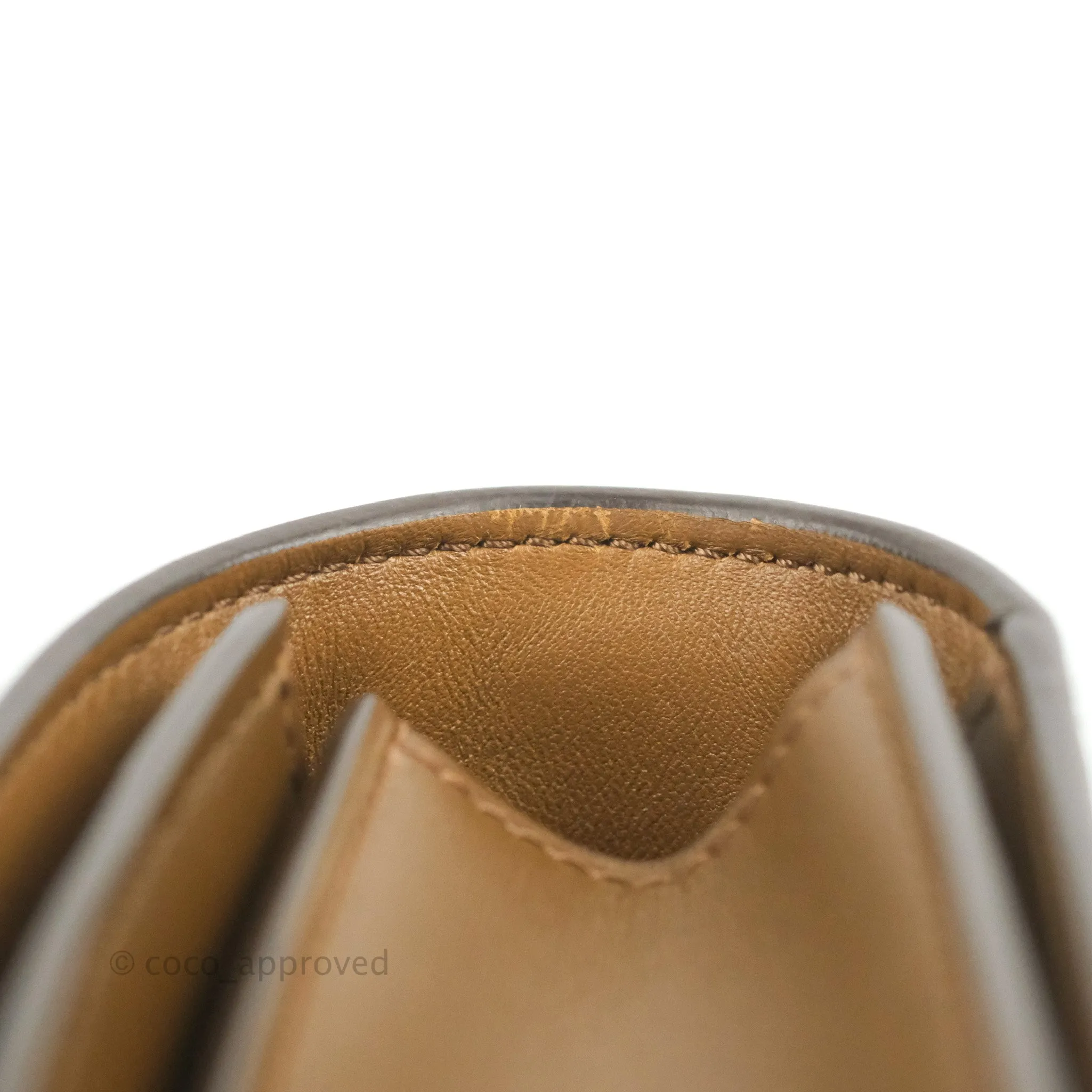 Celine Medium Classic Box Flap Caramel Smooth Calfskin