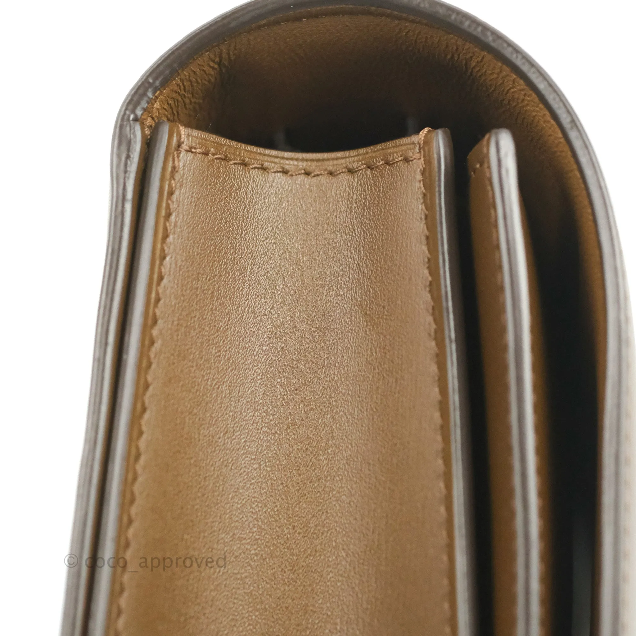 Celine Medium Classic Box Flap Caramel Smooth Calfskin