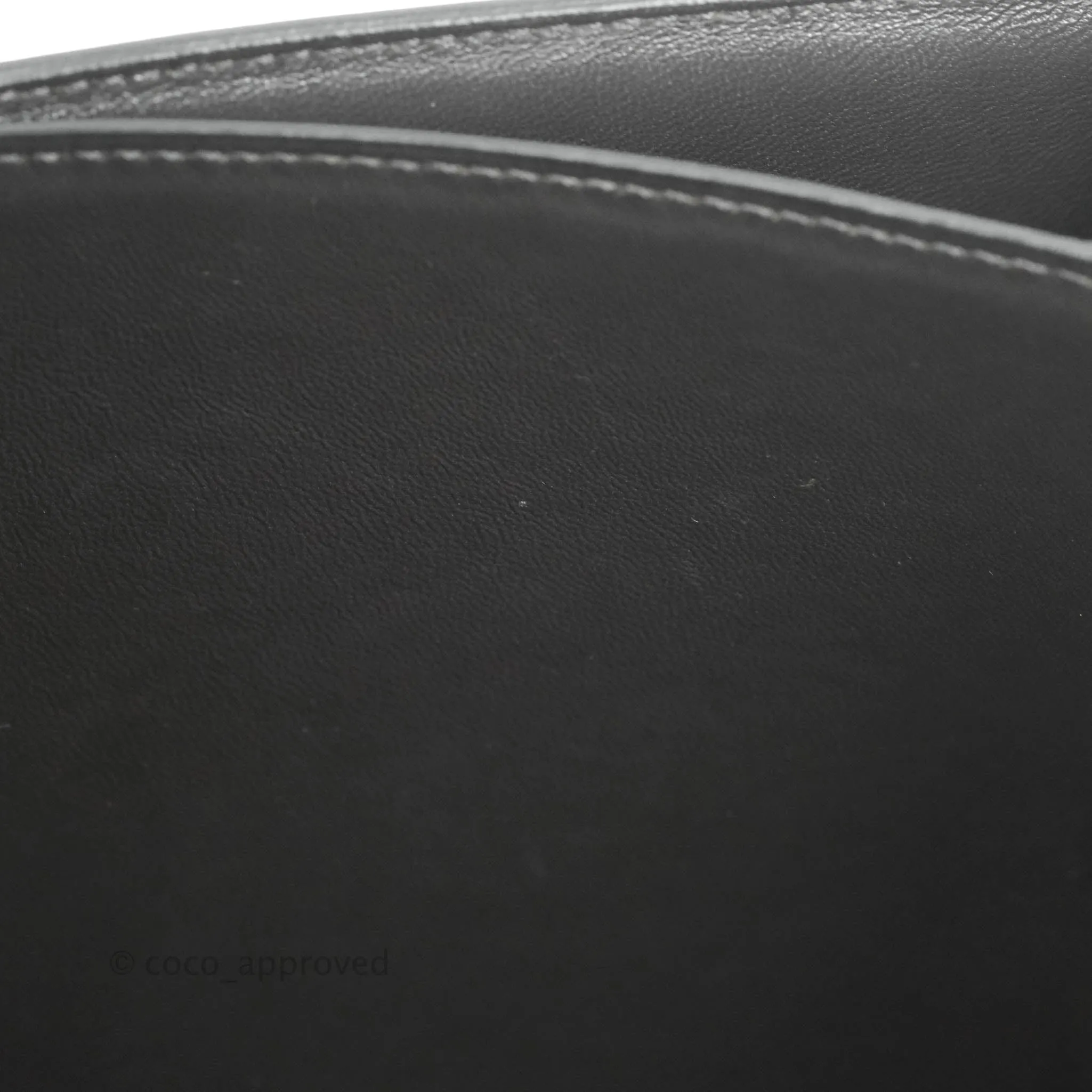 Celine Medium Classic Box Flap Grey Liege Calfskin