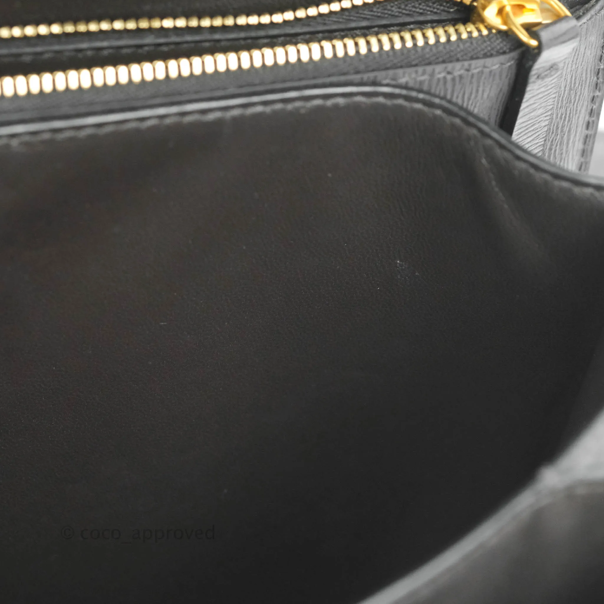 Celine Medium Classic Box Flap Grey Liege Calfskin