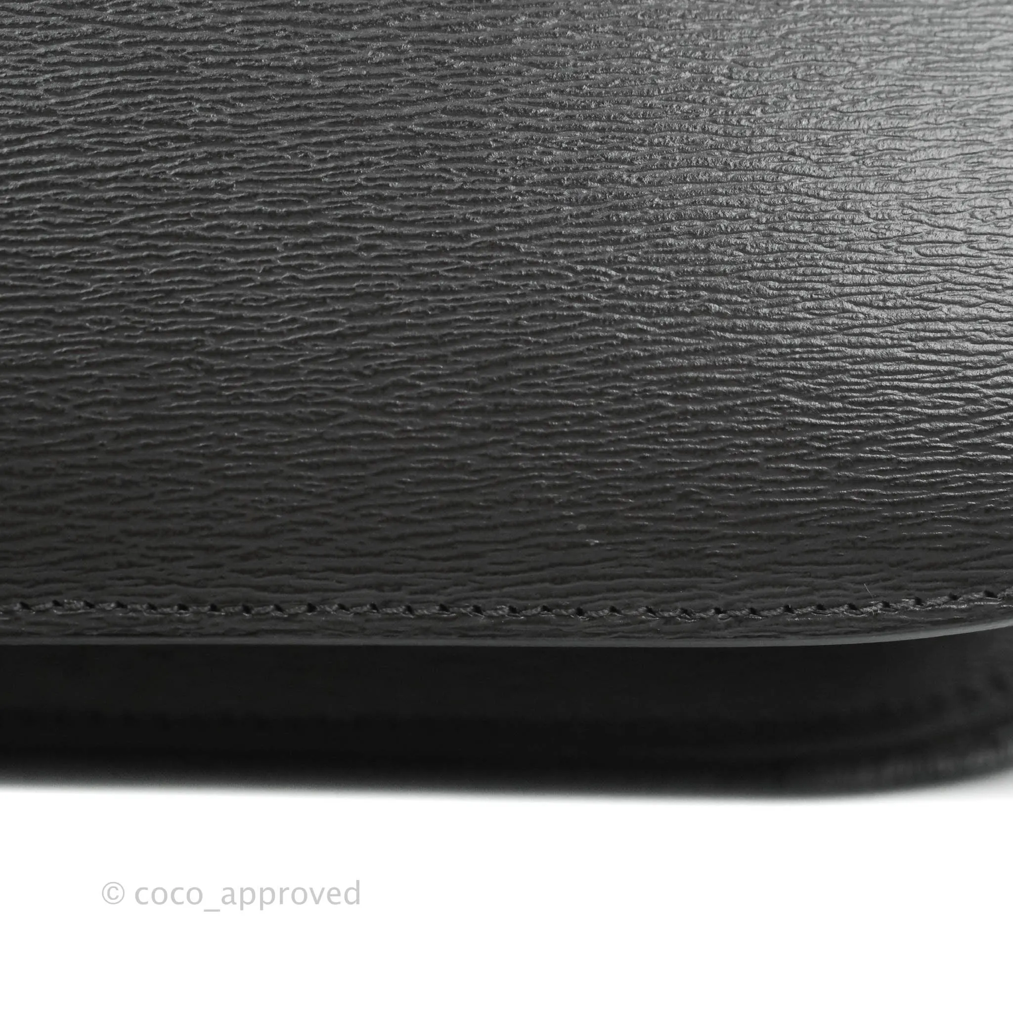 Celine Medium Classic Box Flap Grey Liege Calfskin