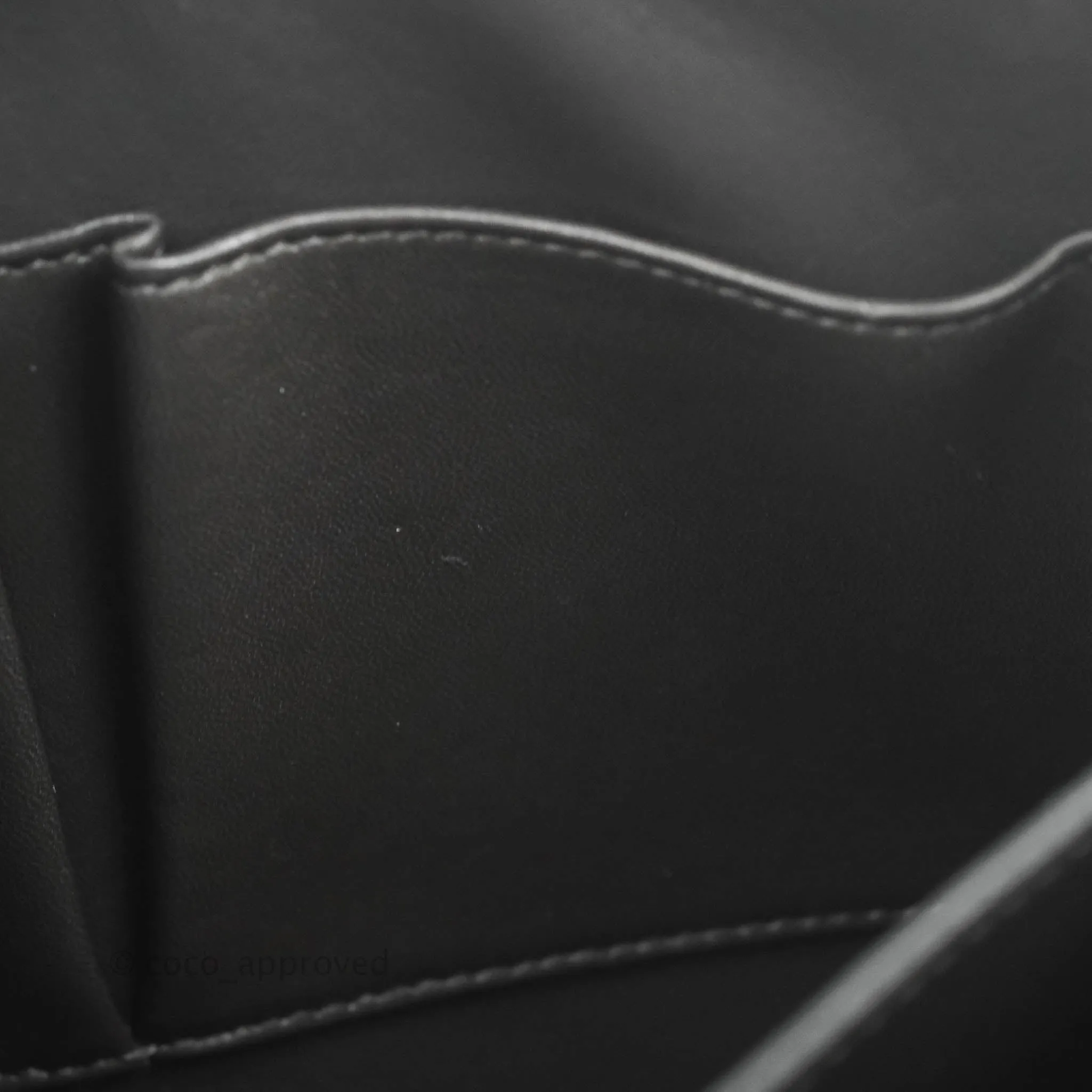 Celine Medium Classic Box Flap Grey Liege Calfskin