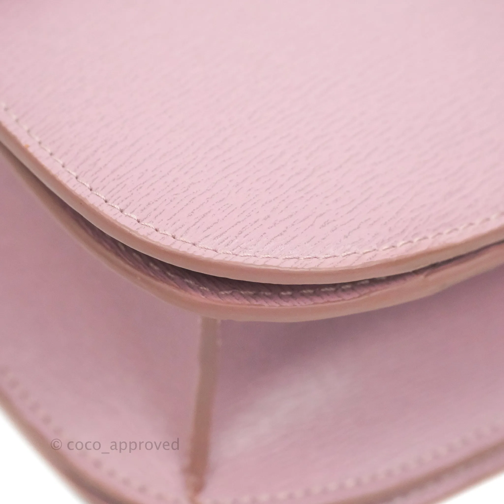 Celine Medium Classic Box Flap Lilac Pink Liege Calfskin