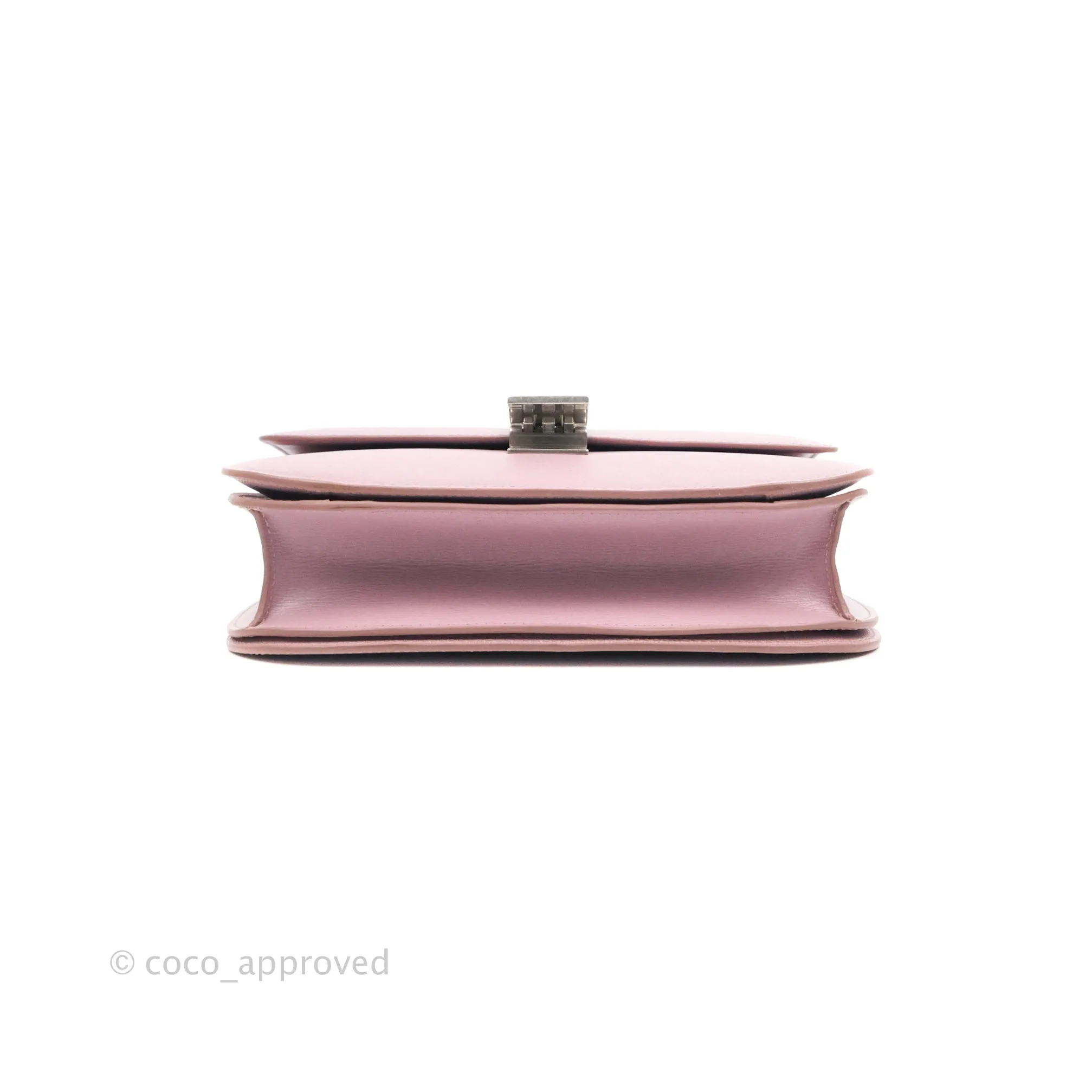 Celine Medium Classic Box Flap Lilac Pink Liege Calfskin